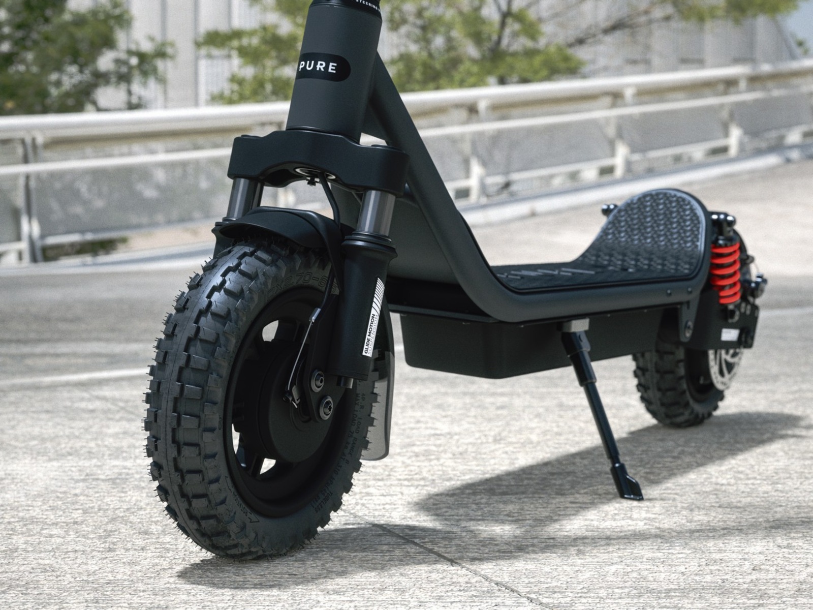 Pure Air6 Ultra Max Suspension elektrisk sparkesykkel El-sparkesykler