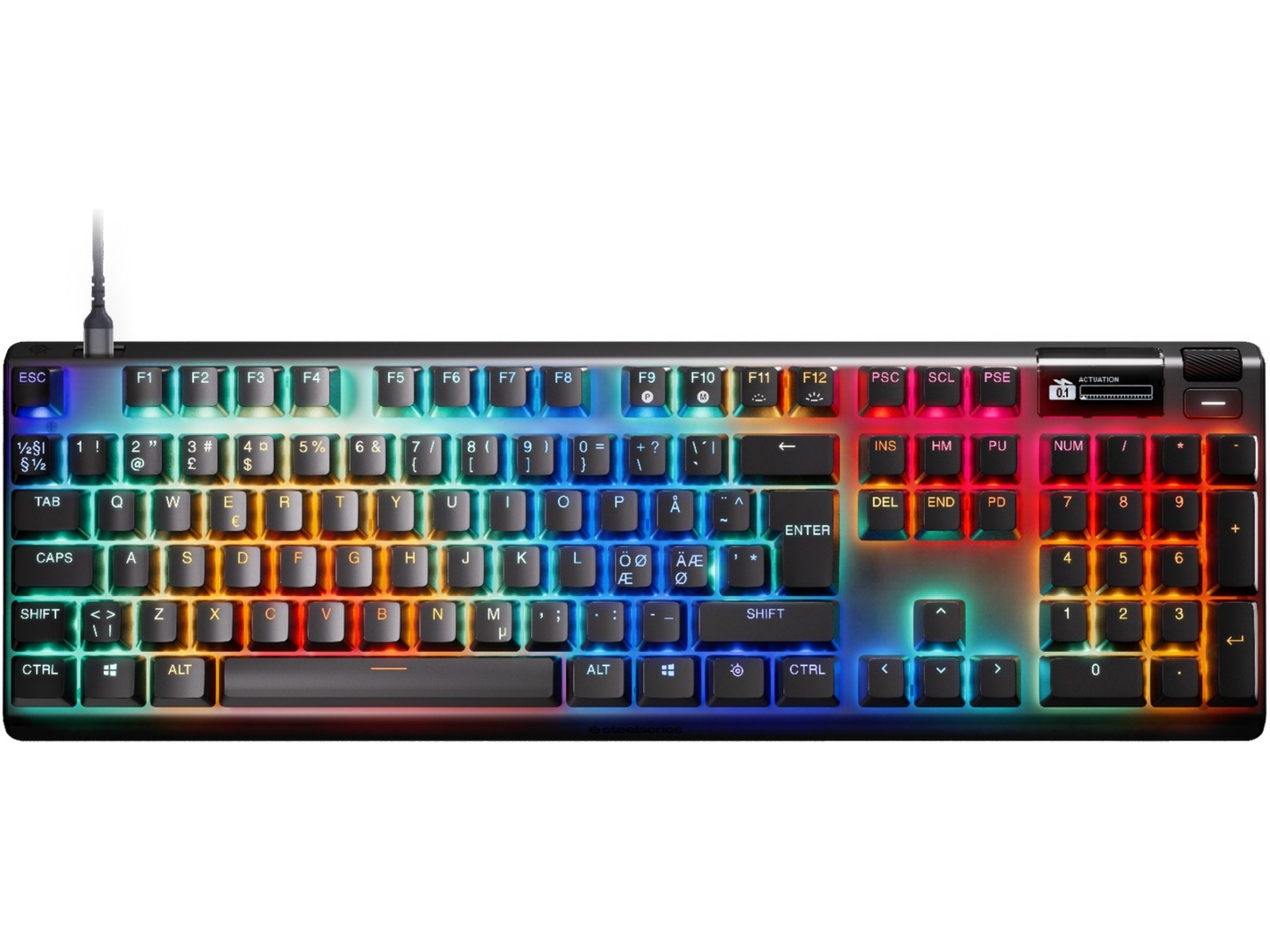 SteelSeries Apex Pro Fullsize Gen 3 Gaming Tastatur Gamingtastatur