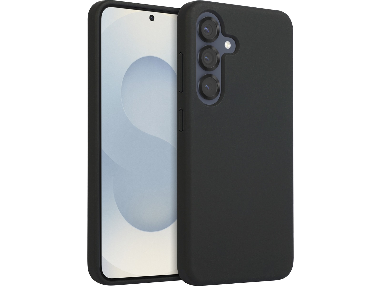 iiglo Galaxy S25 Magnetic deksel (sort) Deksel til mobiltelefon