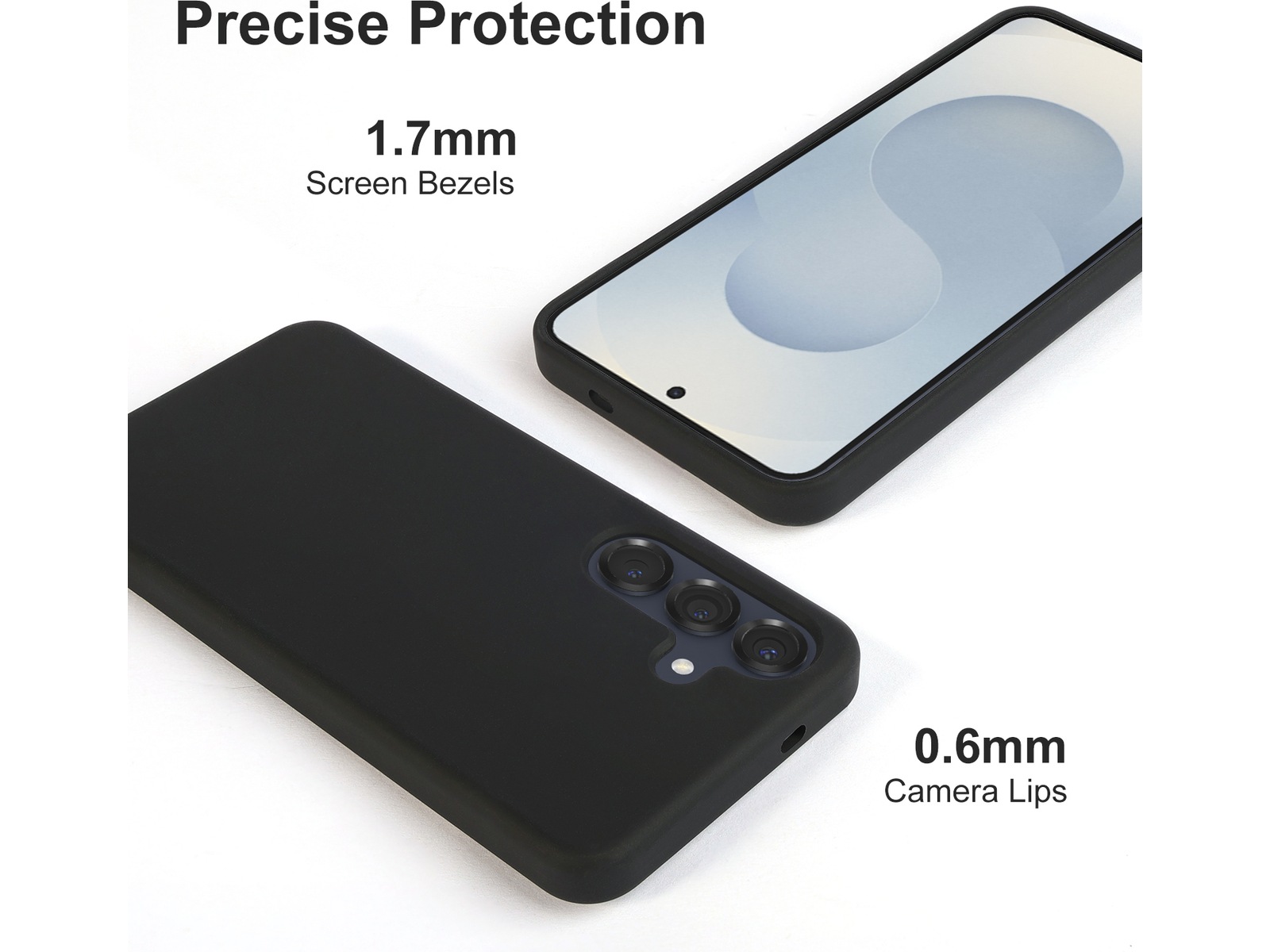 iiglo Galaxy S25 Magnetic deksel (sort) Deksel til mobiltelefon