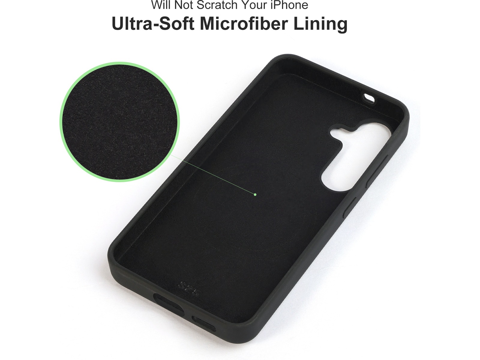 iiglo Galaxy S25 Magnetic deksel (sort) Deksel til mobiltelefon