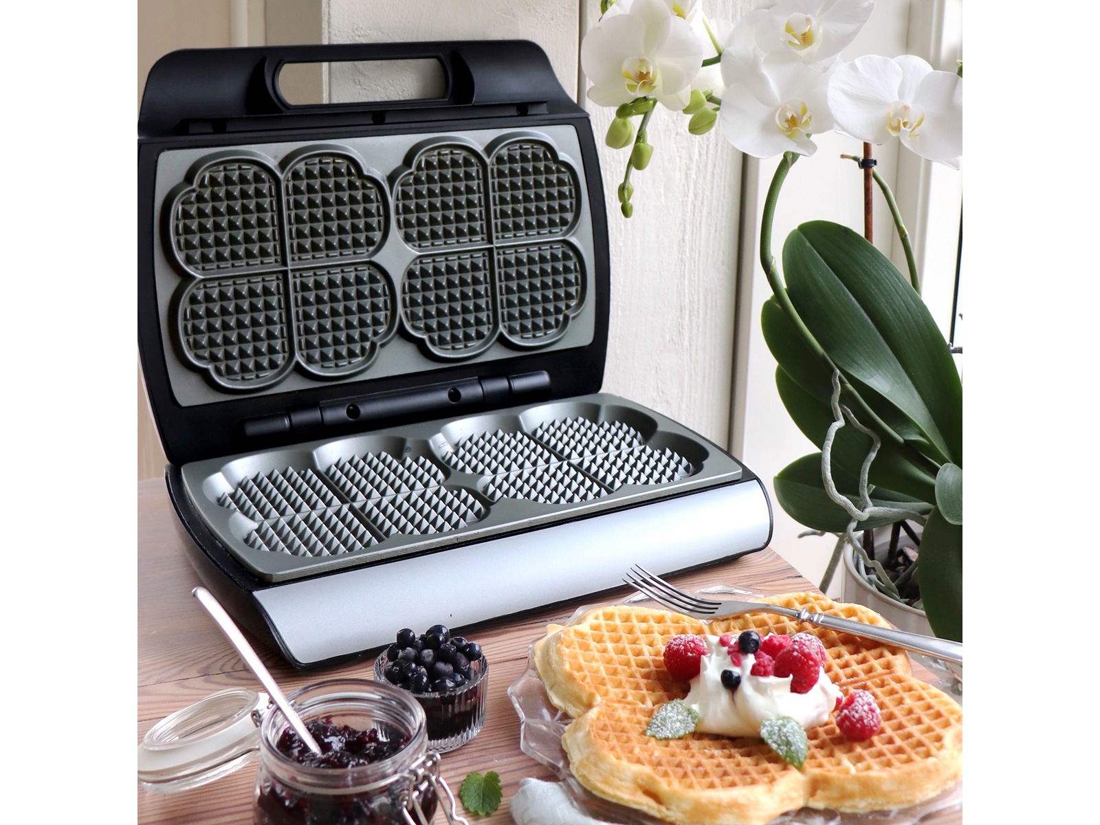 Åviken Elegance 910.2 Dobbelt vaffeljern Vaffeljern