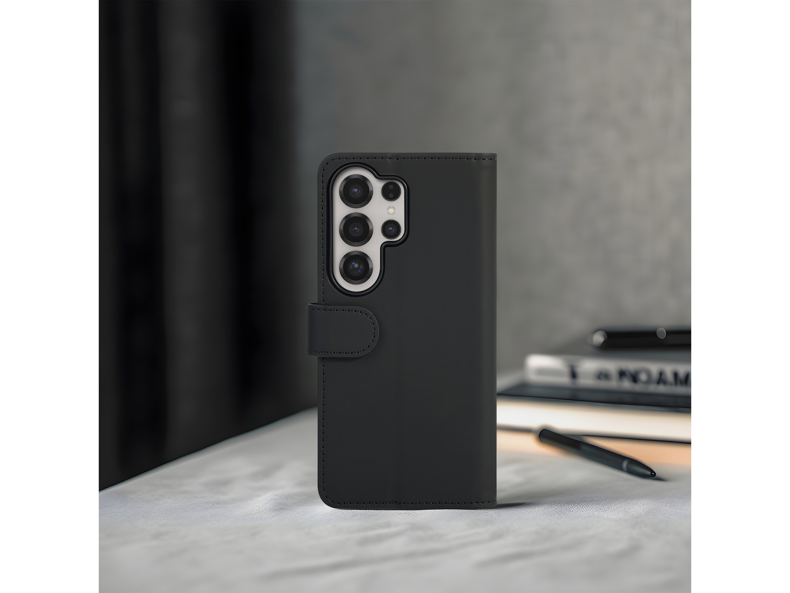 iiglo Galaxy S26 Ultra Lommebokdeksel (sort) Deksel til mobiltelefon