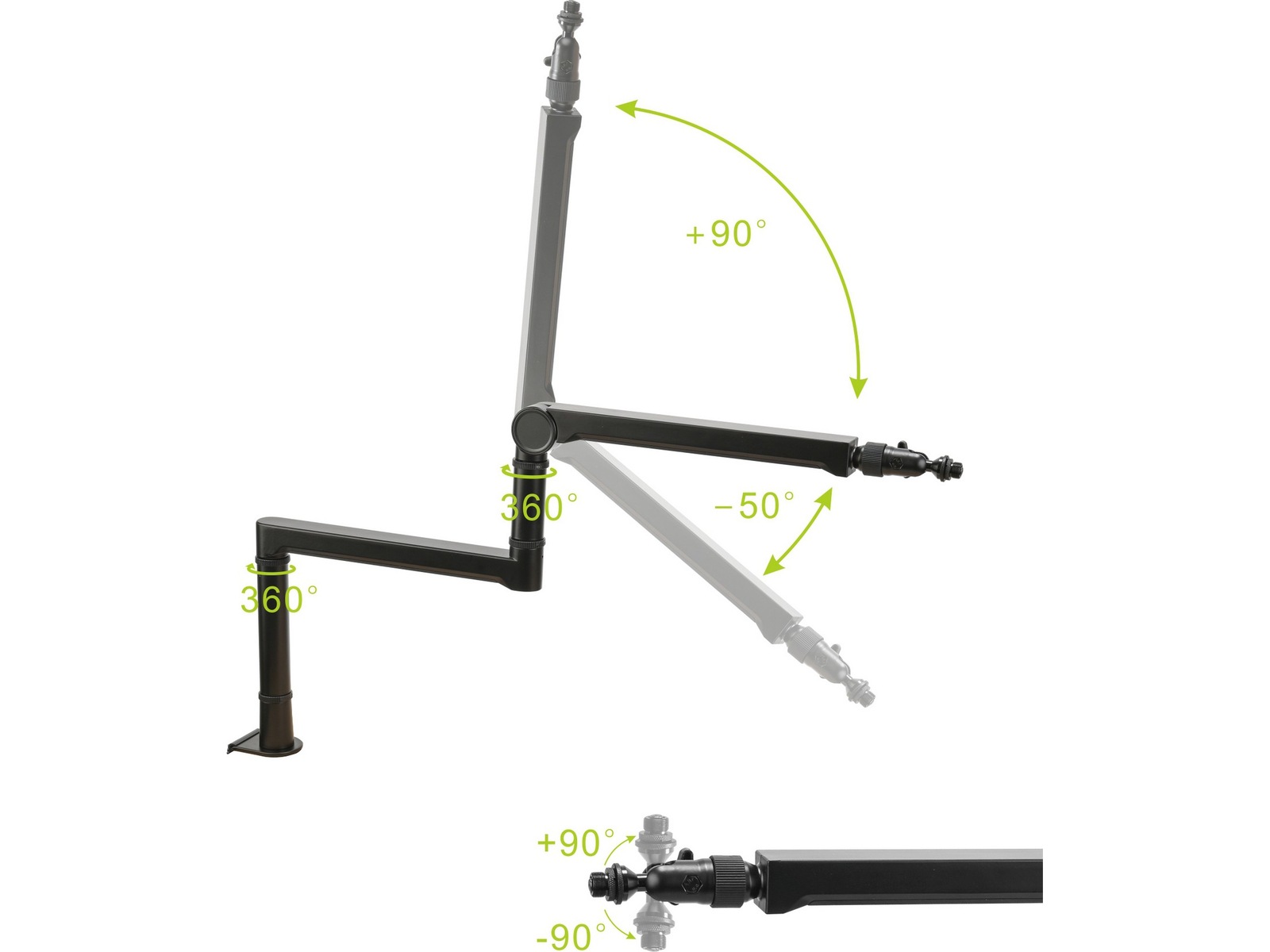 Svive Mikrofonarm Low Profile Streaming tilbehør