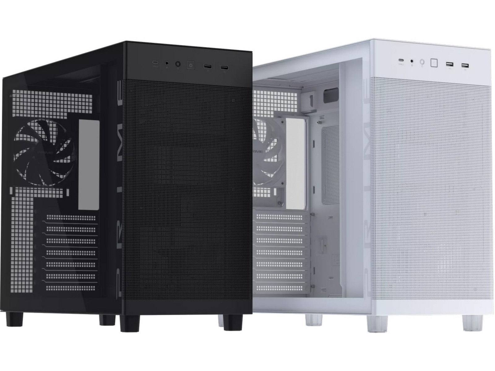 Asus Prime AP303 TG Mid Tower (svart) Midi tower