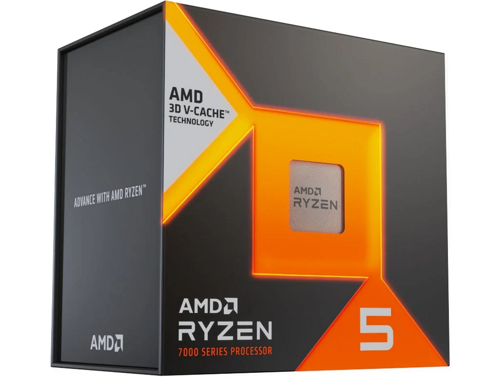 AMD Ryzen 5 7500X3D CPU Prosessorer
