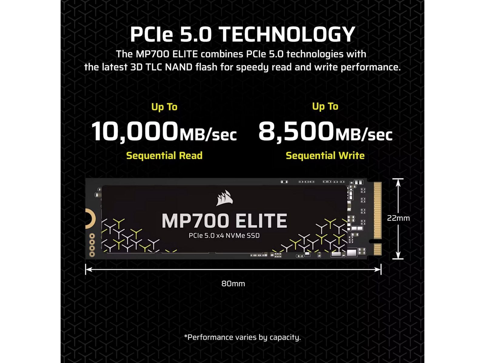 Corsair MP700 ELITE 4TB SSD M.2