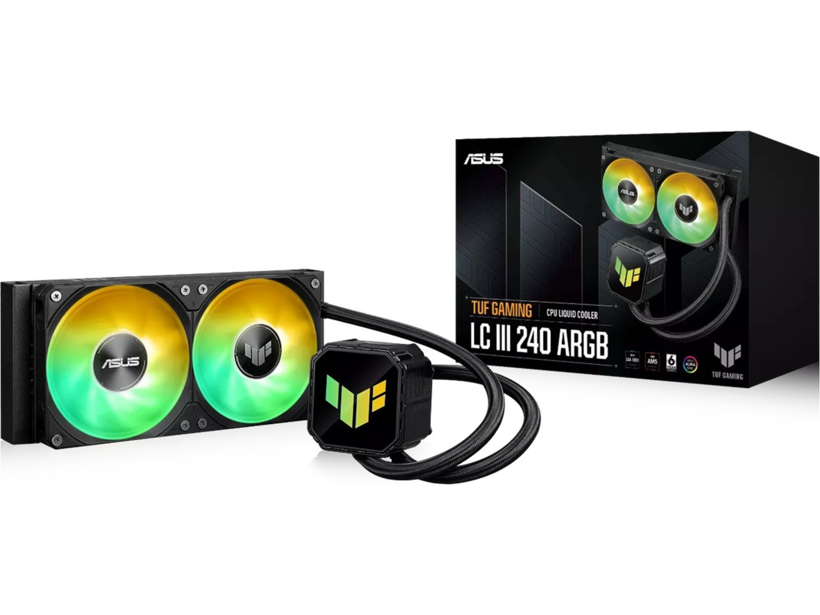 Asus TUF GAMING LC III 240 ARGB Kjøler CPU - Vannkjøling