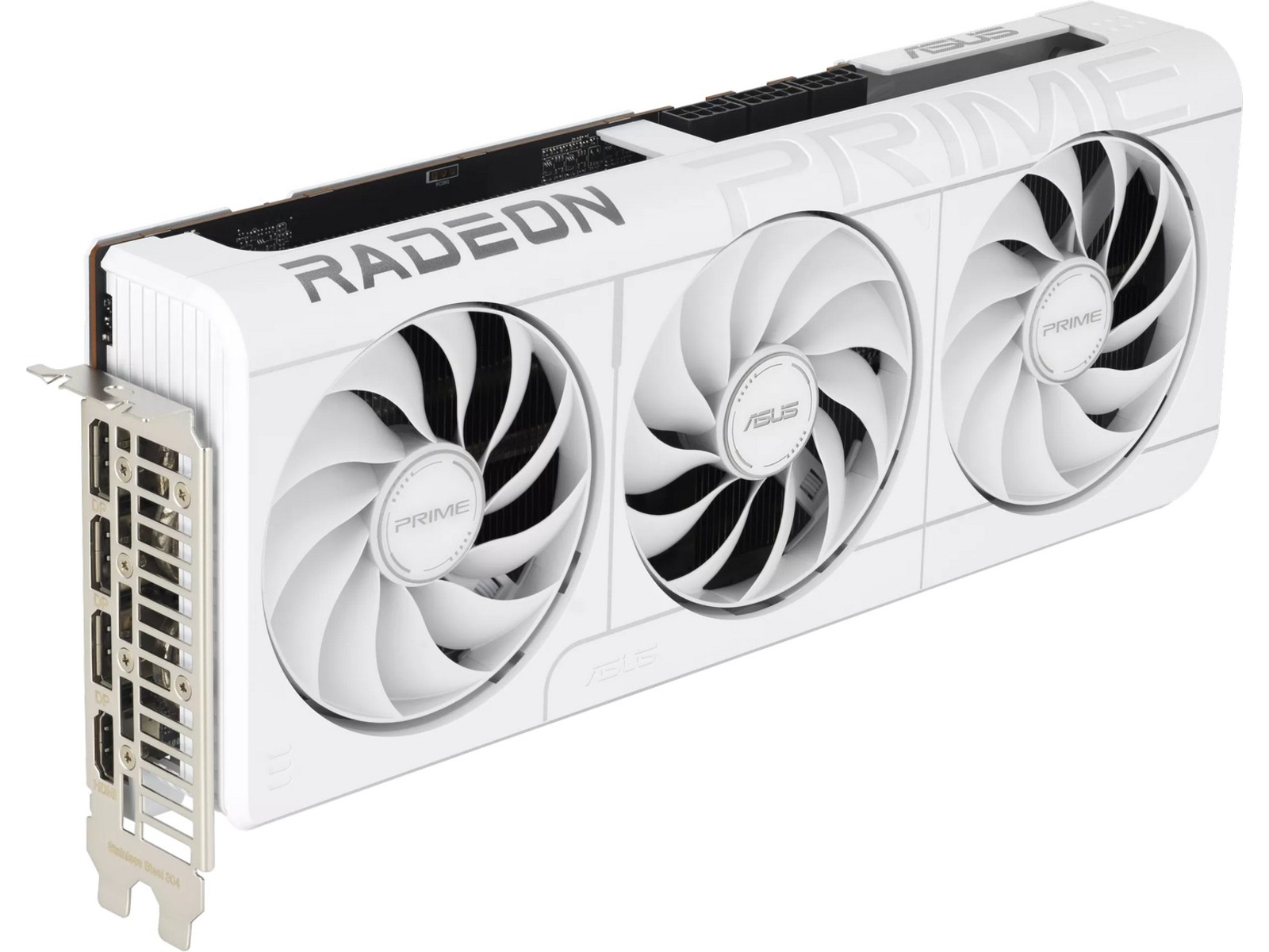 Asus Prime Radeon RX 9070 XT OC (hvit) Skjermkort