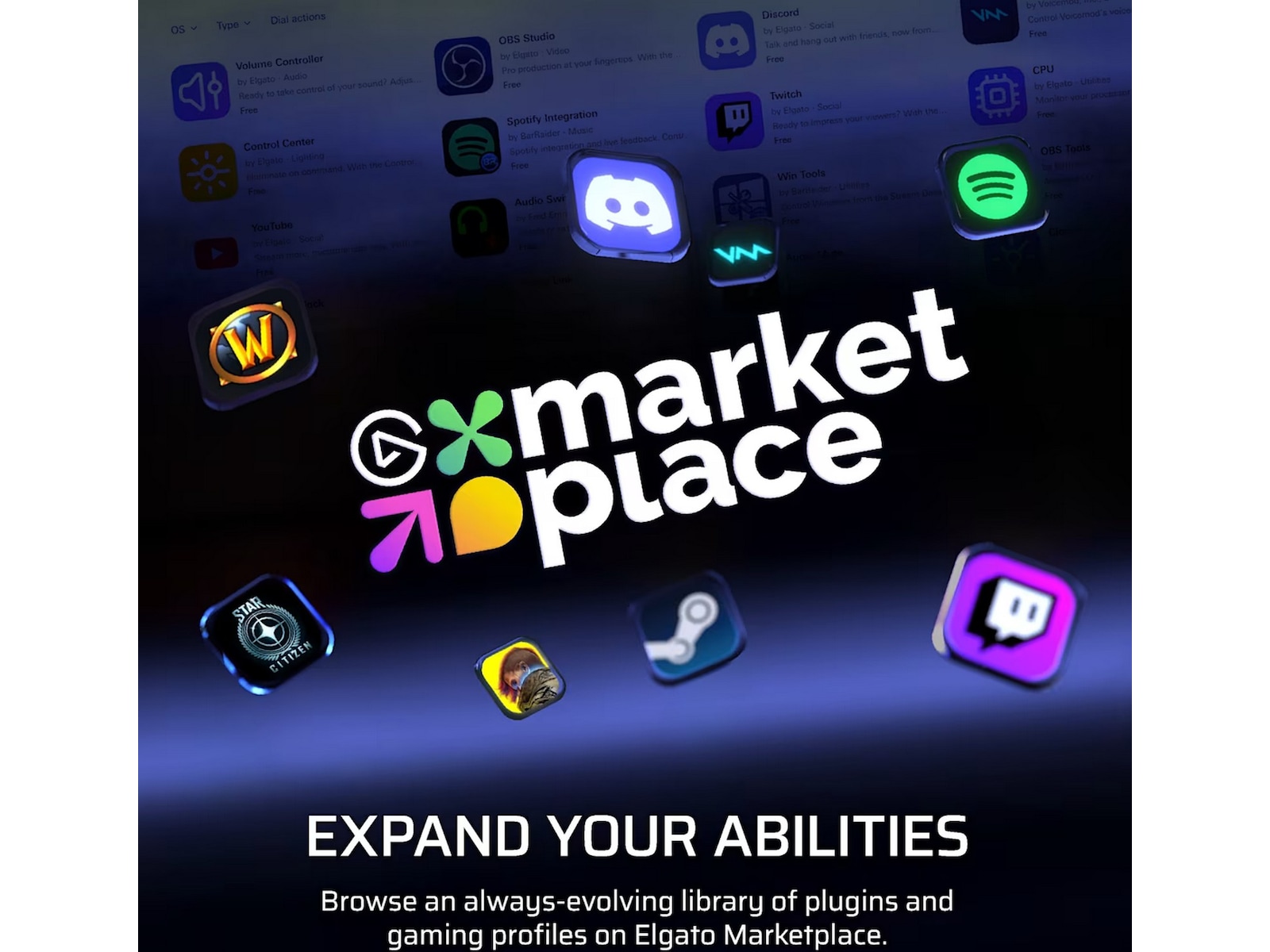 Corsair Galleon 100 SD RGB Stream Deck-integrert Gamingtastatur Gamingtastatur