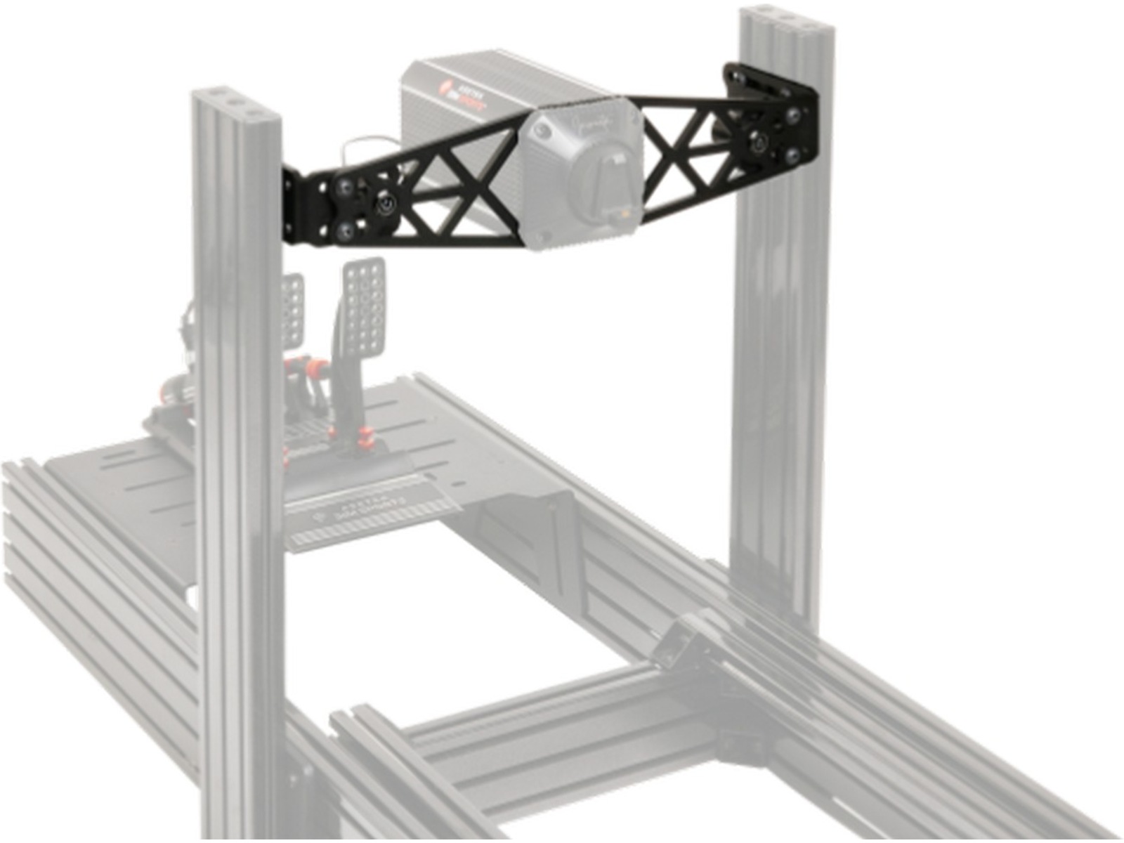 Asetek SimSports Front Mount Ratt & pedaler