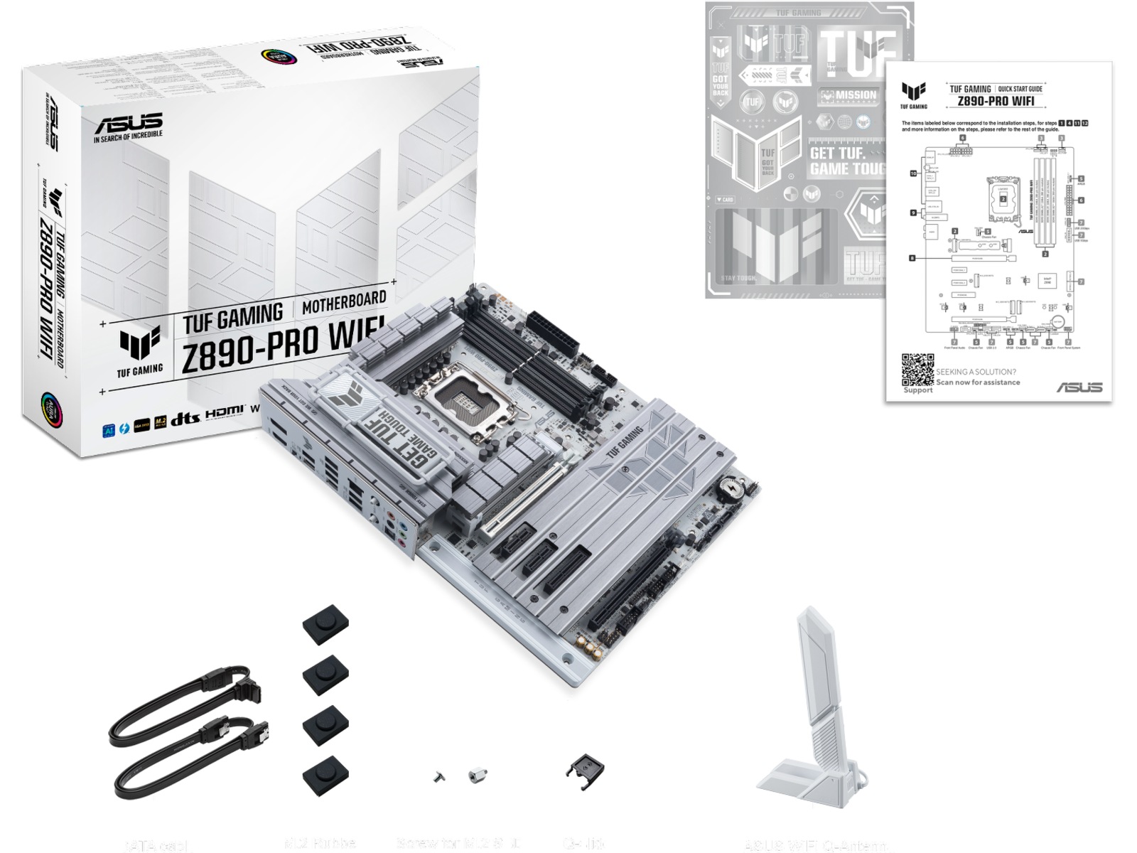 Asus TUF Gaming Z890-PRO WIFI Hovedkort Intel Socket