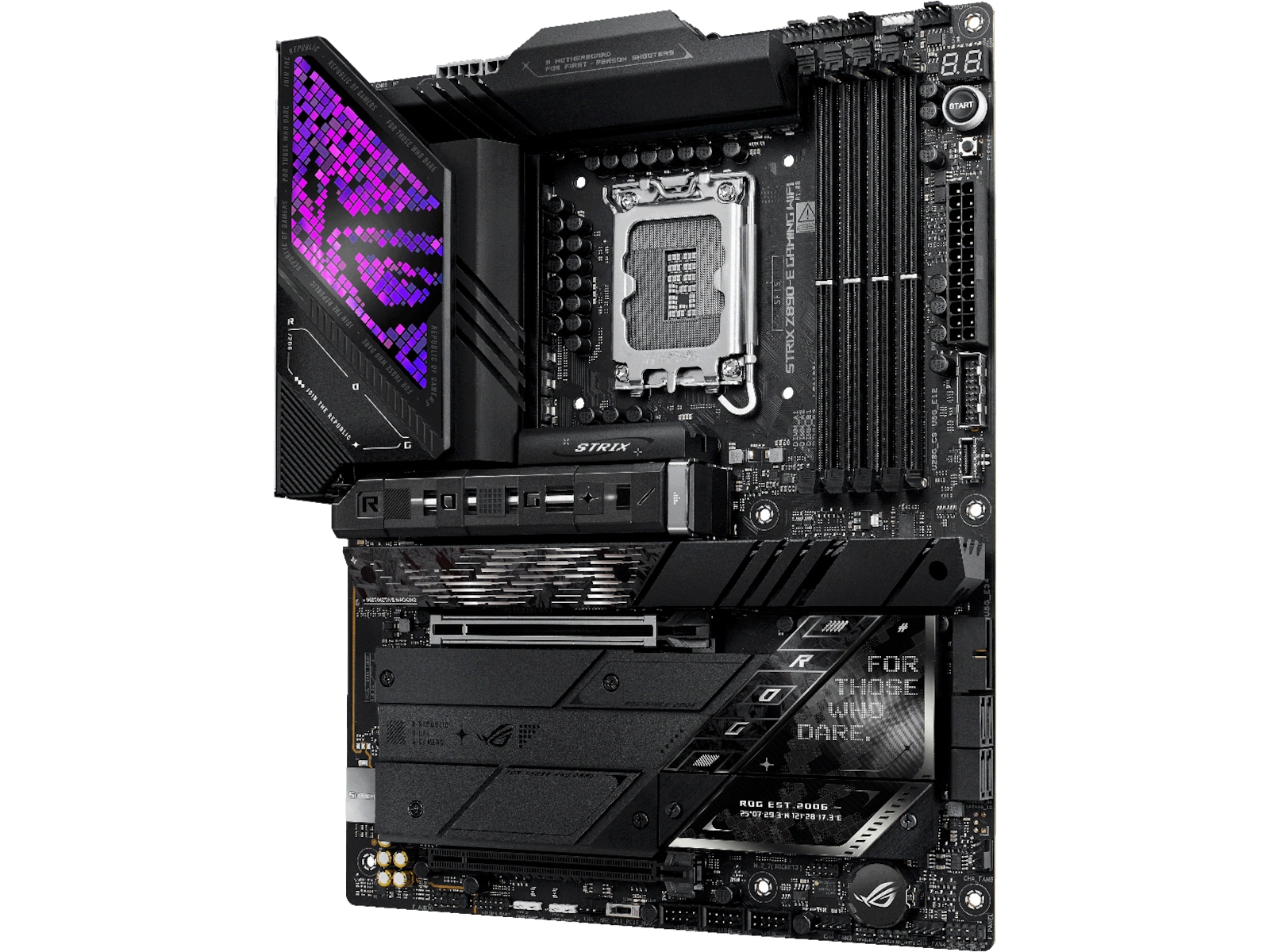 Asus ROG Strix Z890-E Gaming WIFI Hovedkort Intel Socket