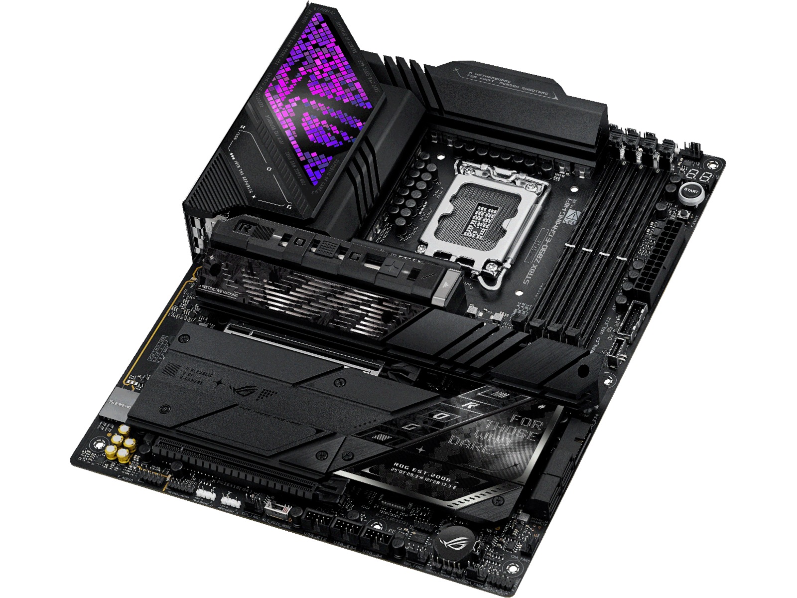 Asus ROG Strix Z890-E Gaming WIFI Hovedkort Intel Socket
