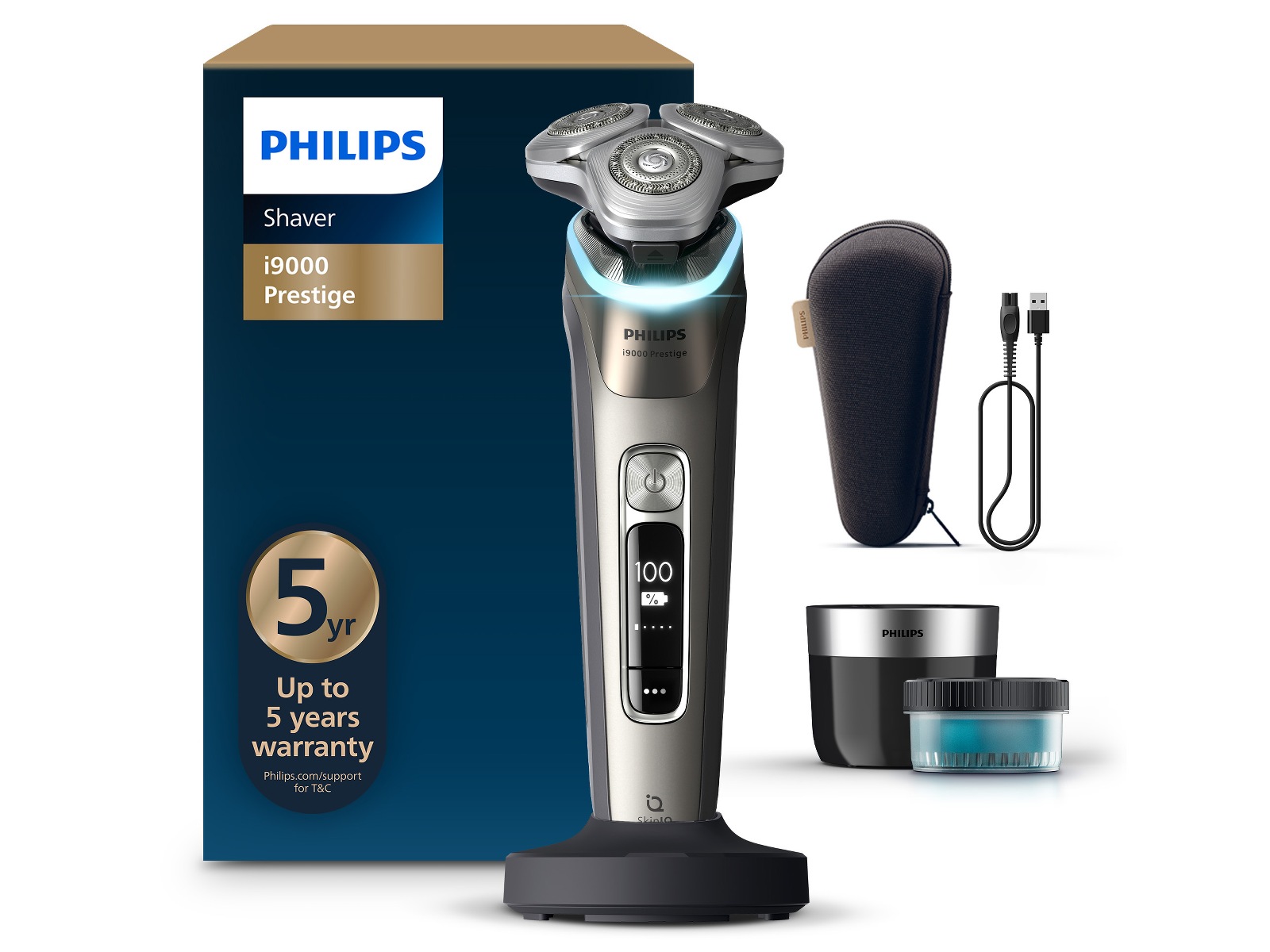 Philips i9000 Prestige Barbermaskin XP9208/30 -B-Grade Demo trening & velvære