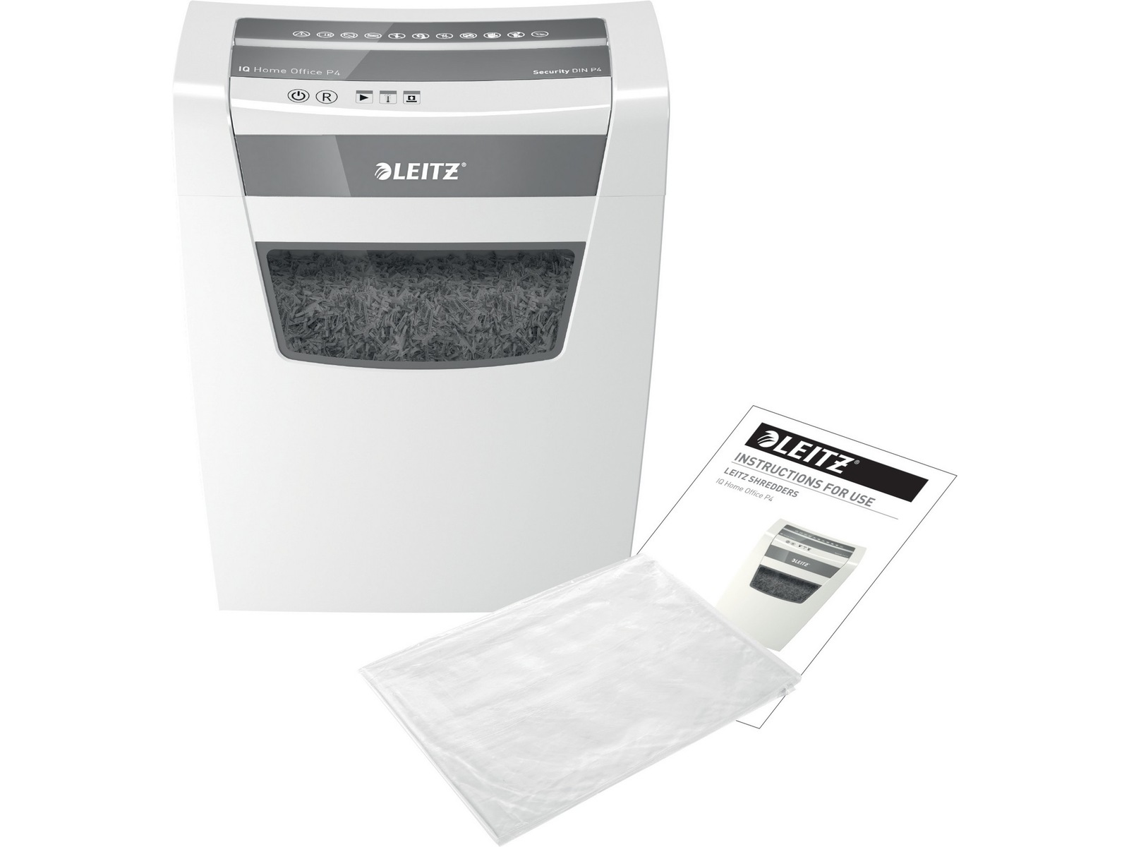 Leitz makuleringsmaskin IQ Home P4 Makuleringsmaskiner