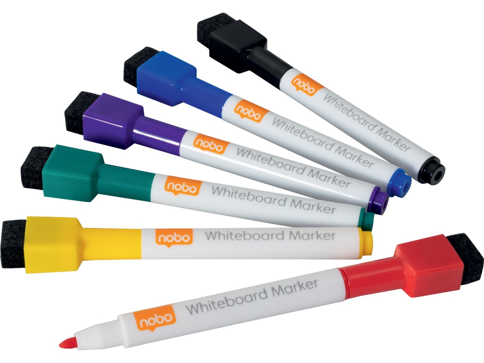 Nobo Mini Whiteboardpenner 6-pakning Whiteboardtavler