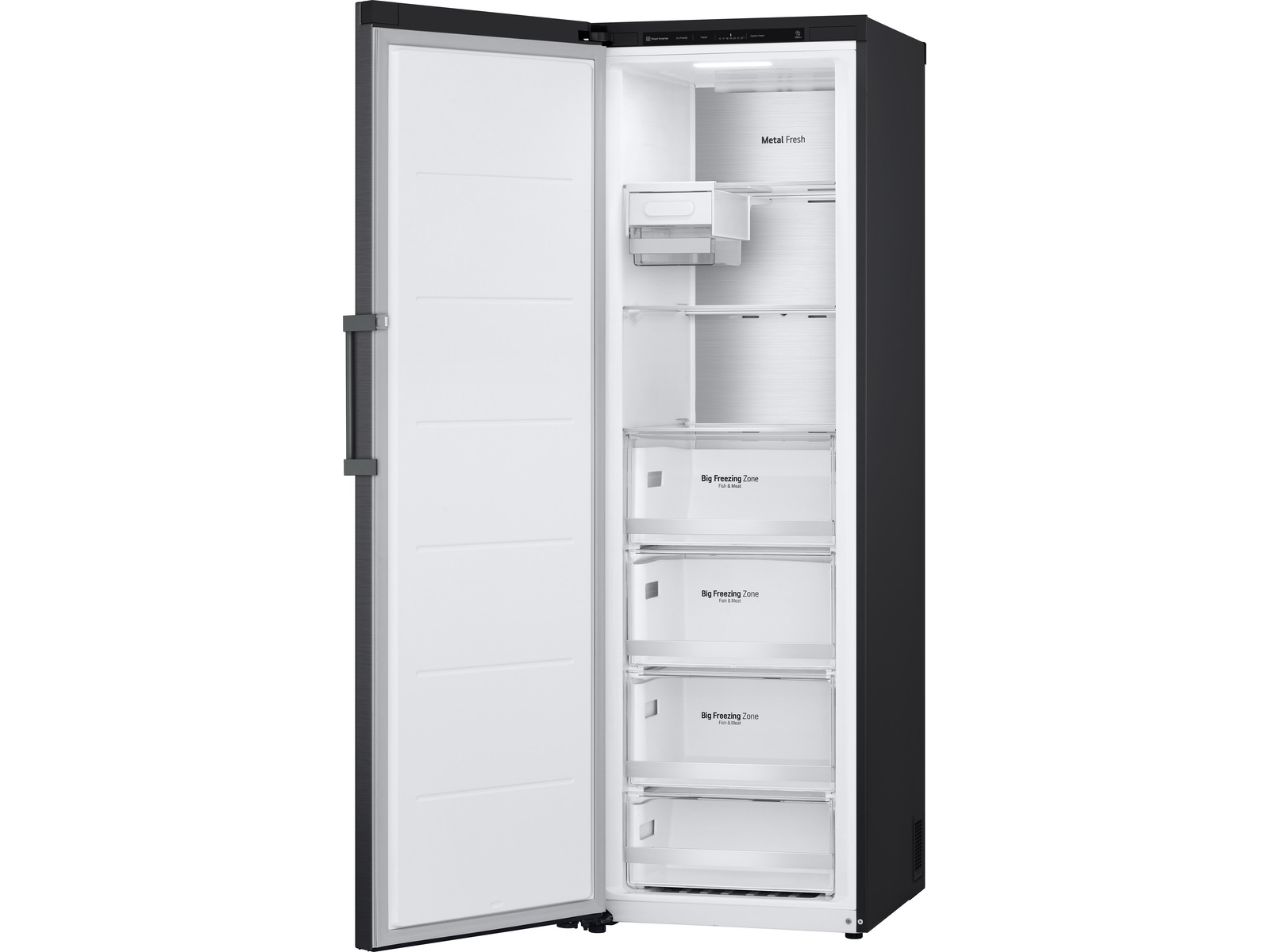 LG GFT61MCCSZ Fryseskap (sort) Fryseskap