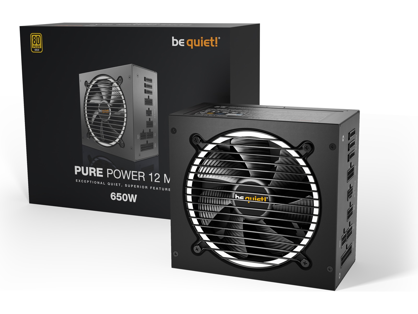 be quiet! PURE POWER 12 M | 650W Enheter