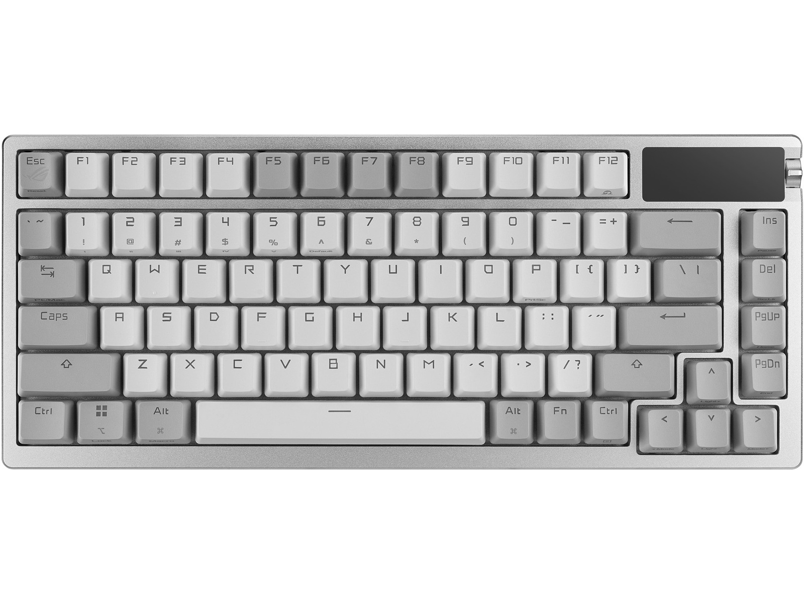 ASUS ROG Azoth Trådløs DIY Gamingtastatur (hvit) -B-Grade Demo tastatur