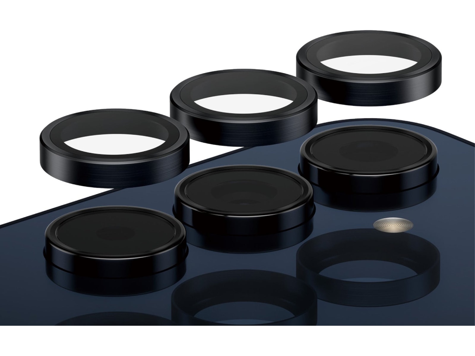 PanzerGlass Galaxy A55 5G Hoops Linsebeskytter (sort) Skjermbeskyttelse