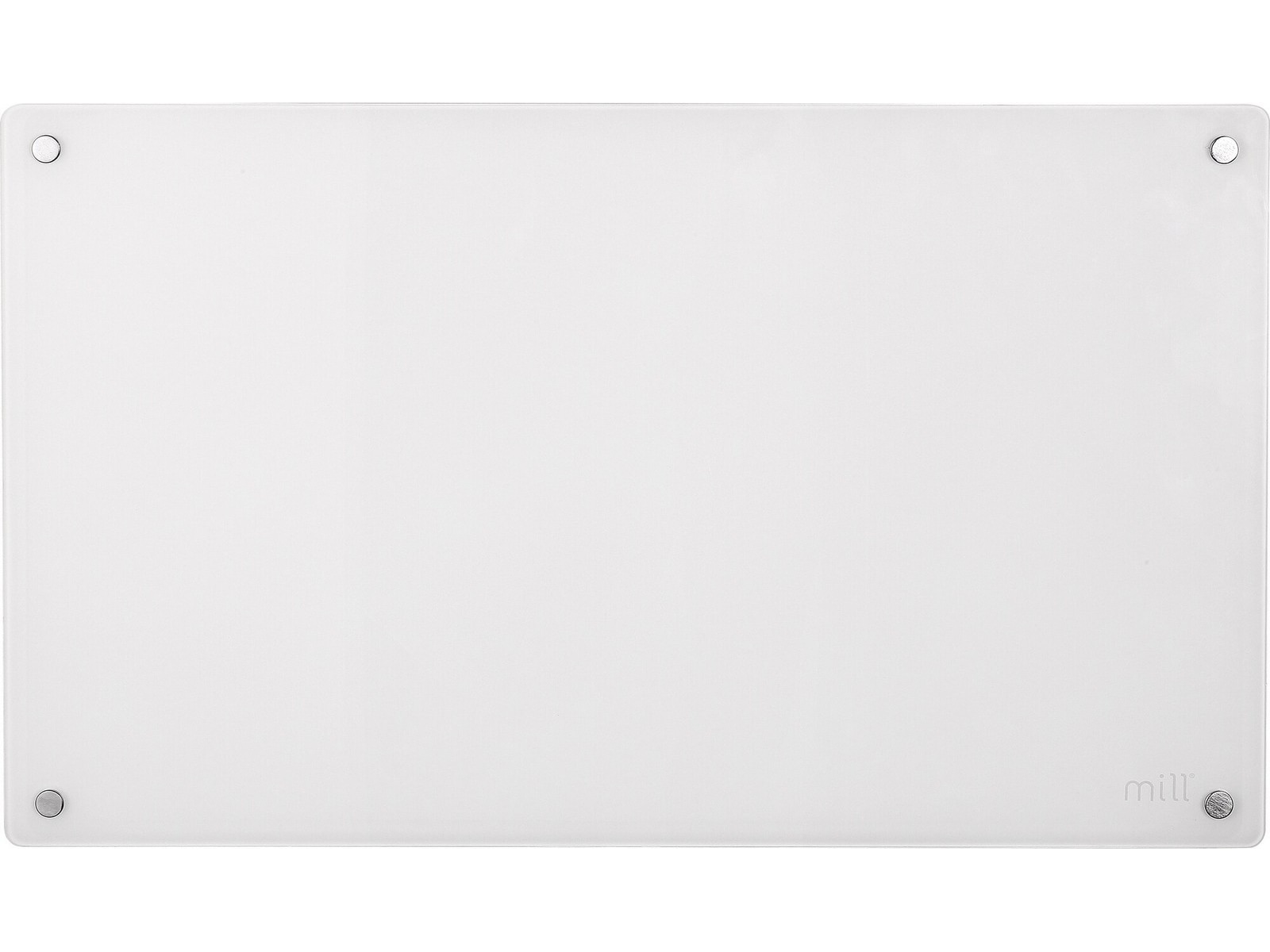 Mill Glass panelovn 700W (hvit) 2-pack Panelovner