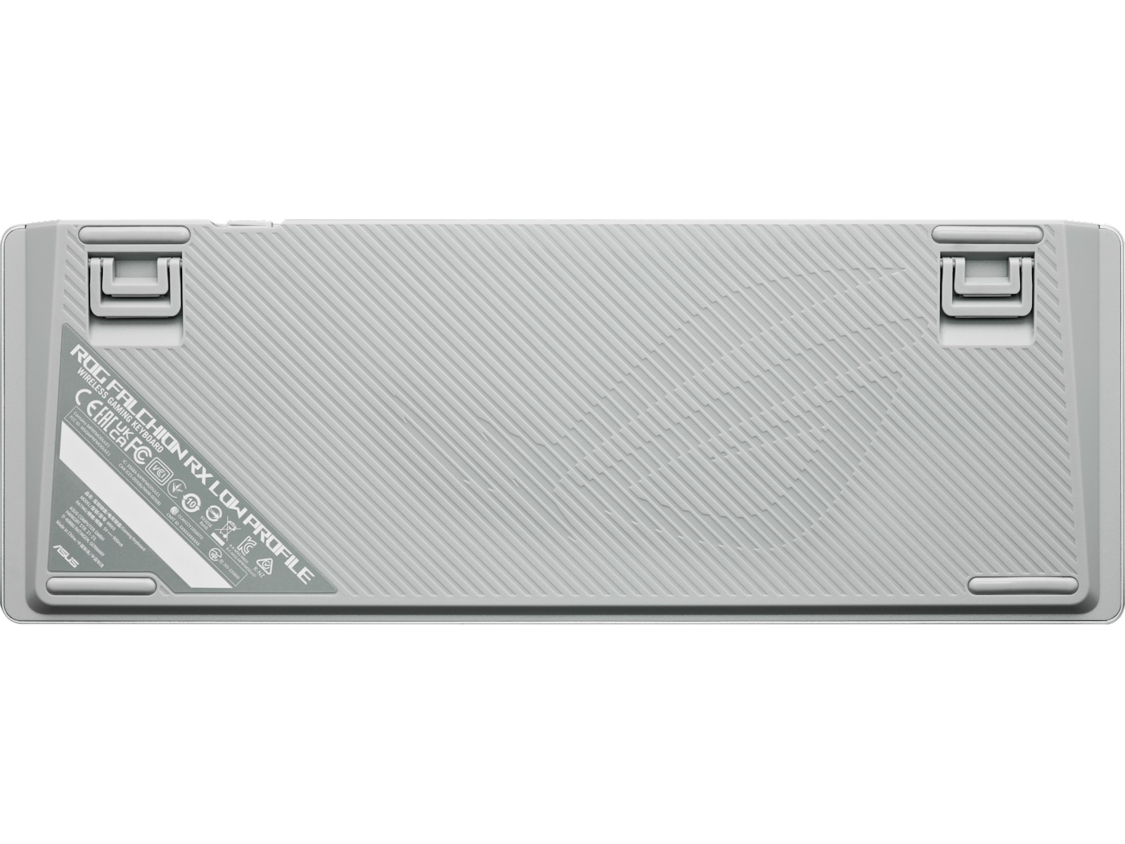 ASUS ROG Falchion RX Low Profile Optical trådløst gamingtastatur (hvit) Gamingtastatur