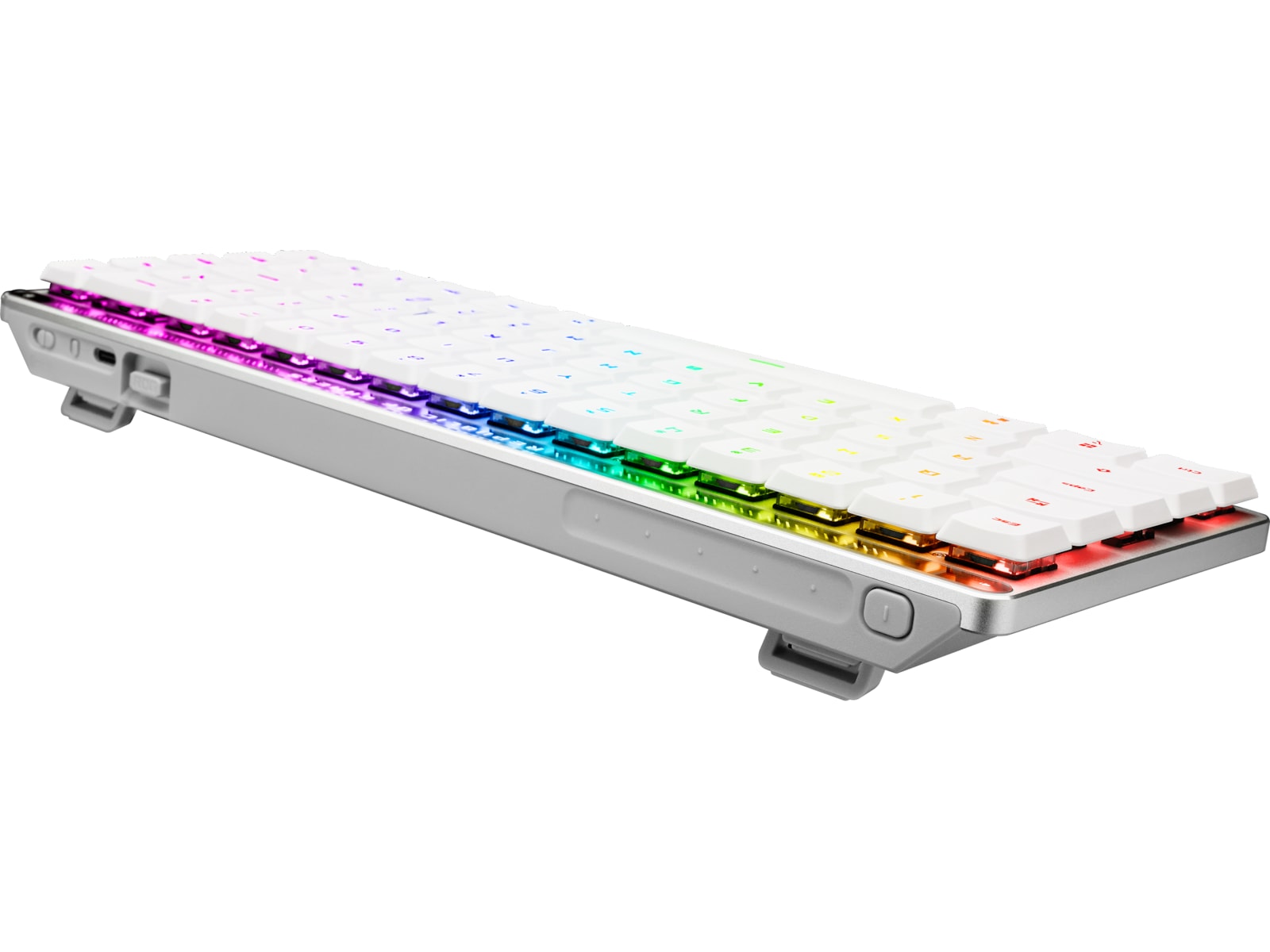 ASUS ROG Falchion RX Low Profile Optical trådløst gamingtastatur (hvit) Gamingtastatur