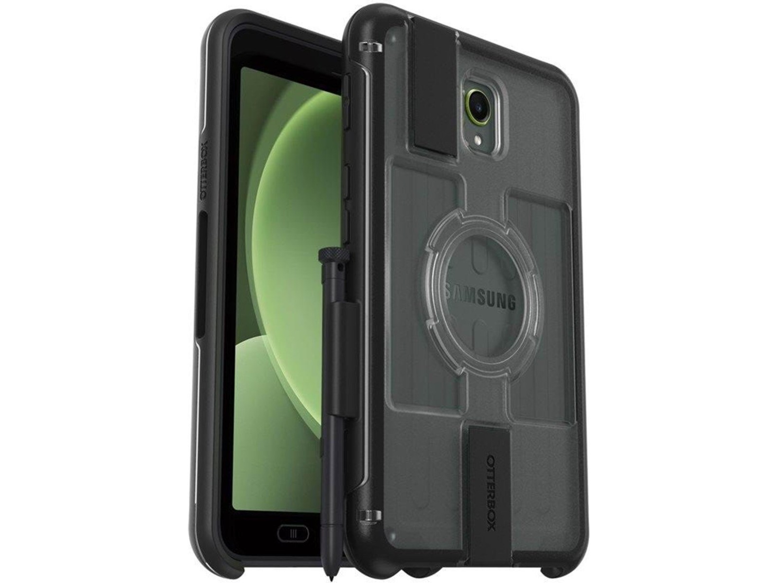 OtterBox Galaxy Tab Active5 UniVERSE deksel - ProPack (gjennomsiktig/sort) Deksel til nettbrett