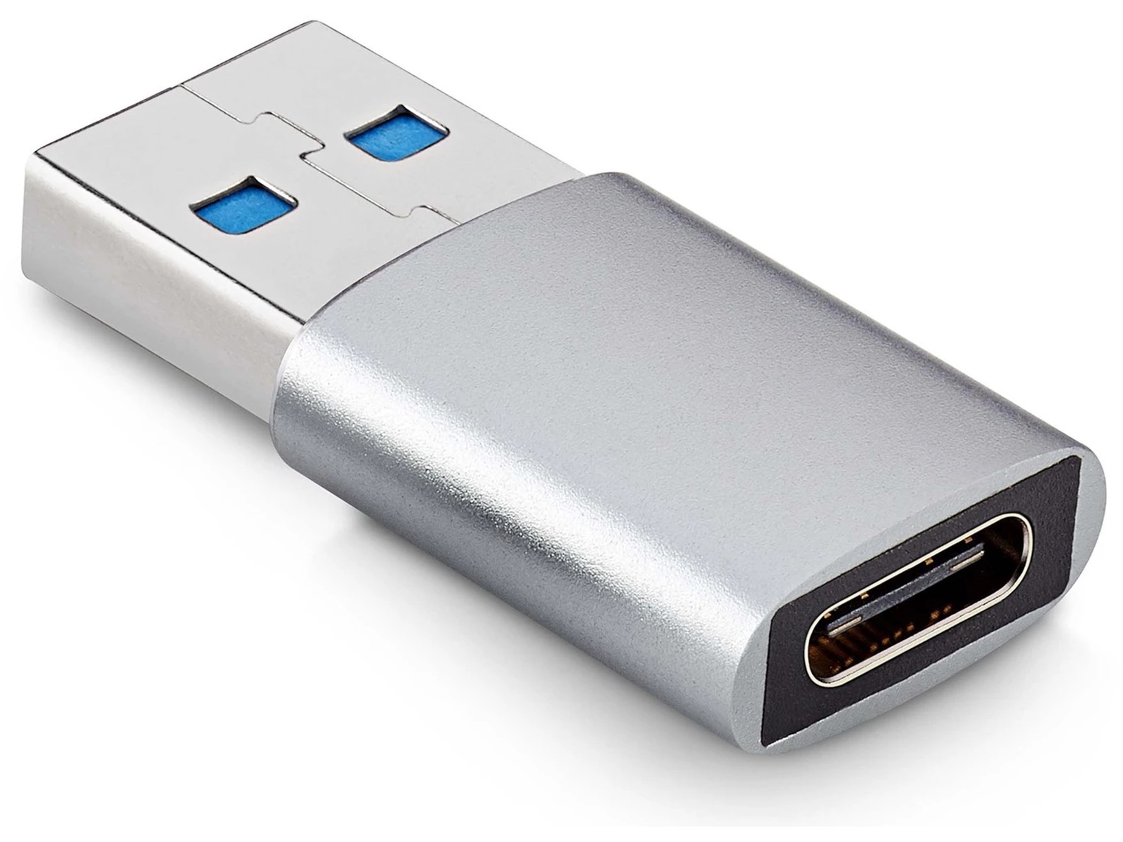 Andersson USB-A til USB-C adapter (sølv) Kabeladaptere & overganger