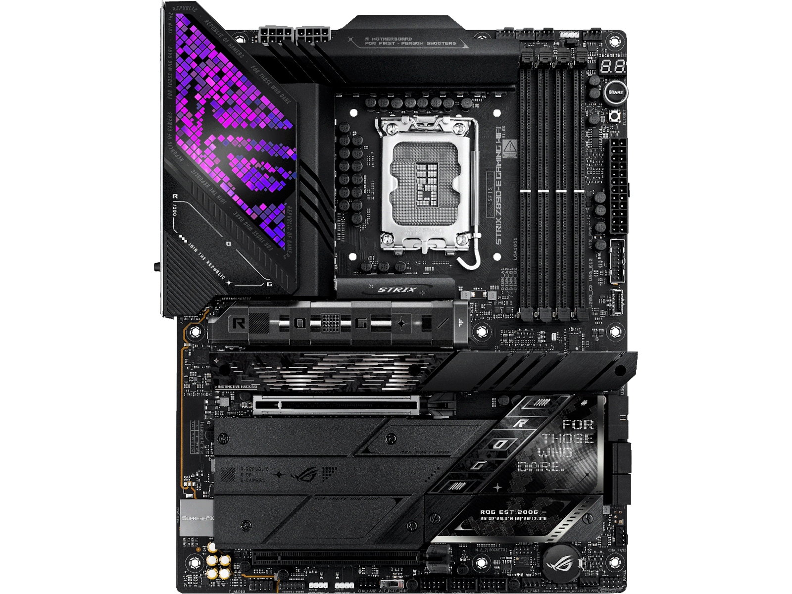 Asus ROG Strix Z890-E Gaming WIFI Hovedkort Intel Socket