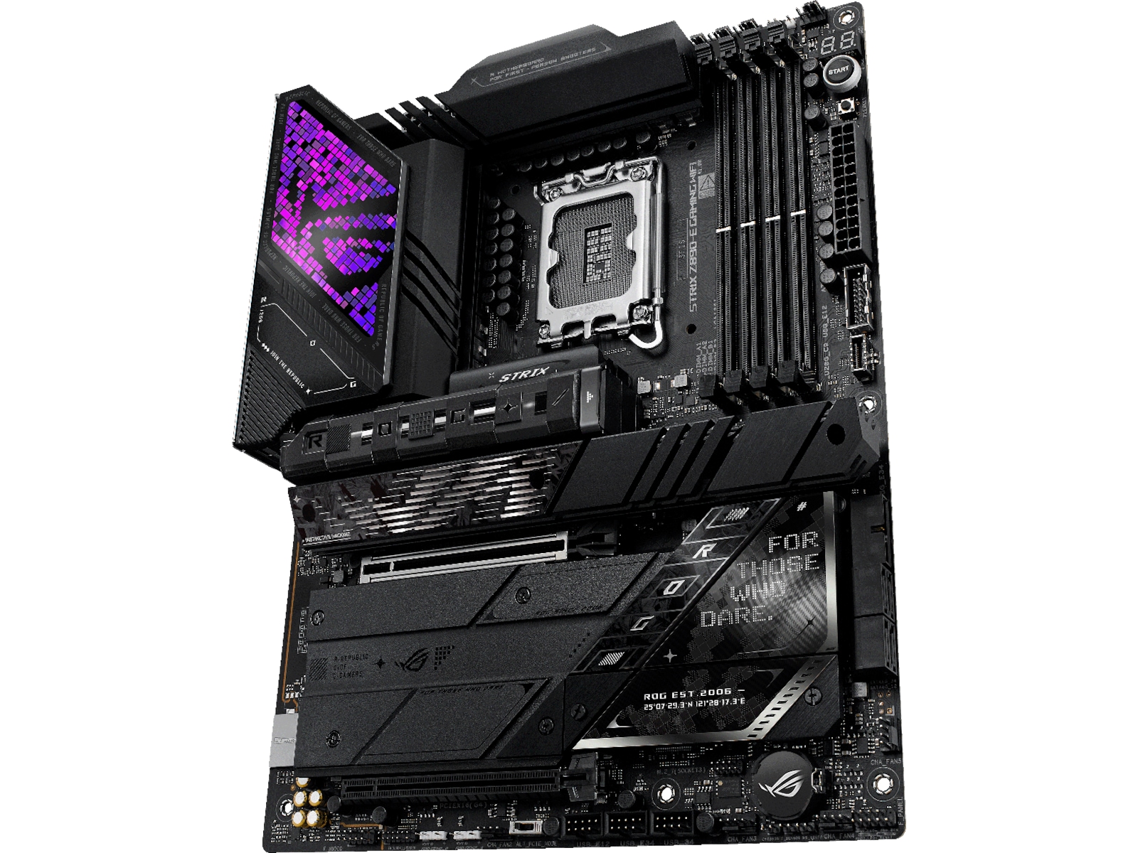 Asus ROG Strix Z890-E Gaming WIFI Hovedkort Intel Socket