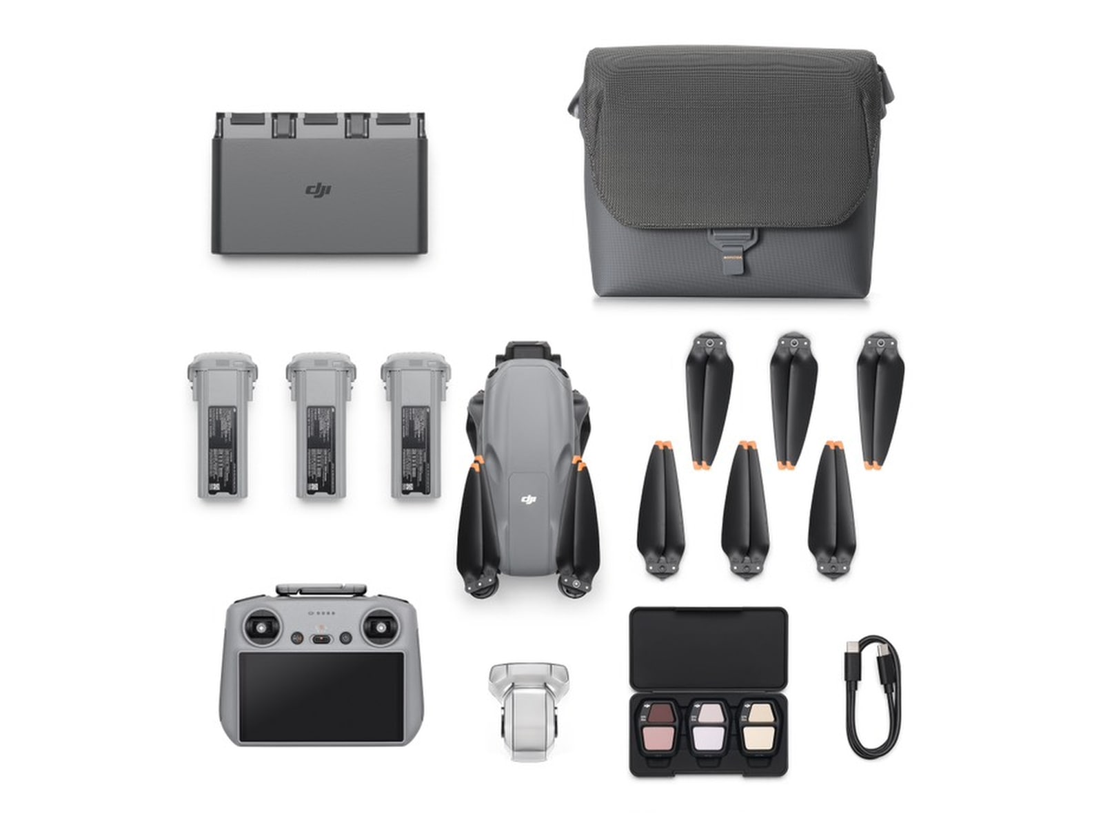 DJI Air 3S Fly More Combo (DJI RC 2) Droner