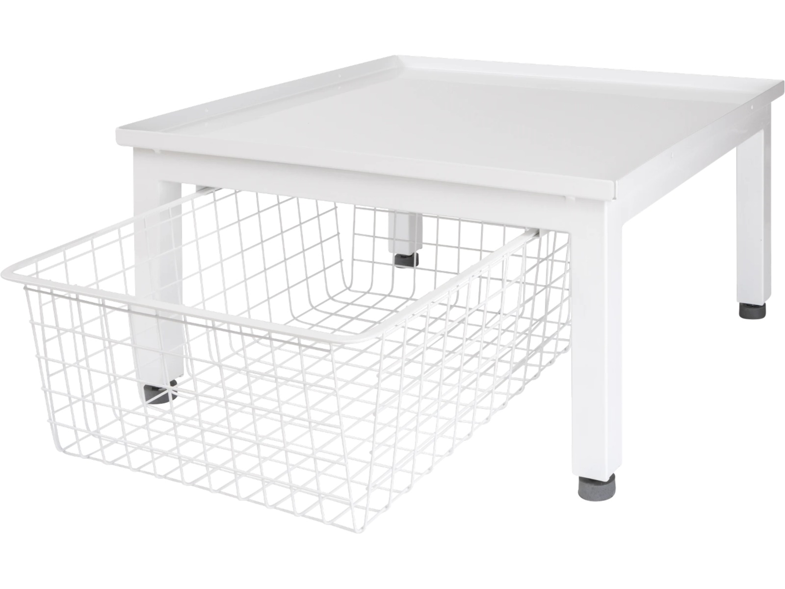 Nordic Quality basehøyde for vaskemaskin/tørketrommel med kurv Tilbehør til vaskemaskin og tørketrommel