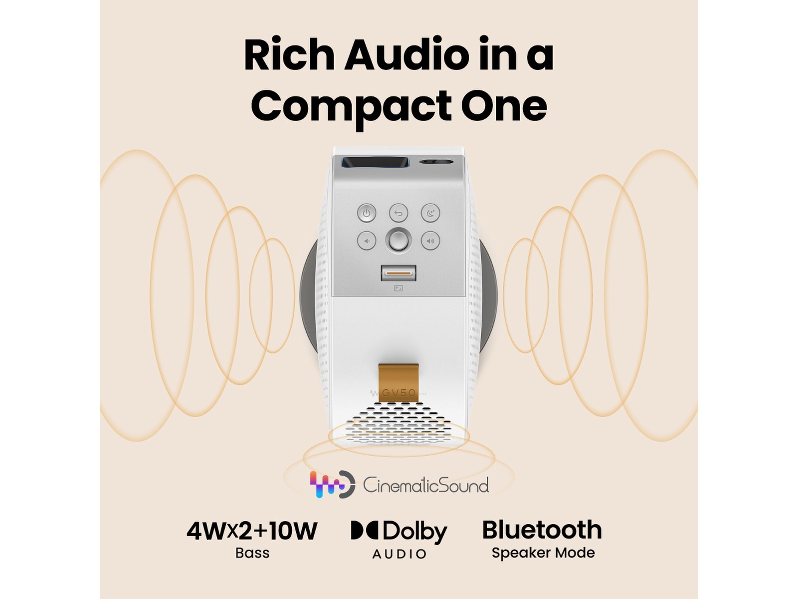 BenQ GV50 bærbar projektor Projektorer