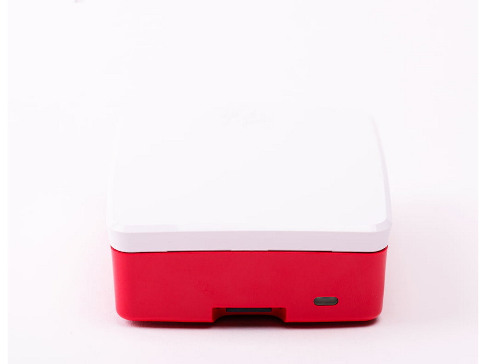 Raspberry Pi 4 B offisiell case (rød/hvit) Tilbehør