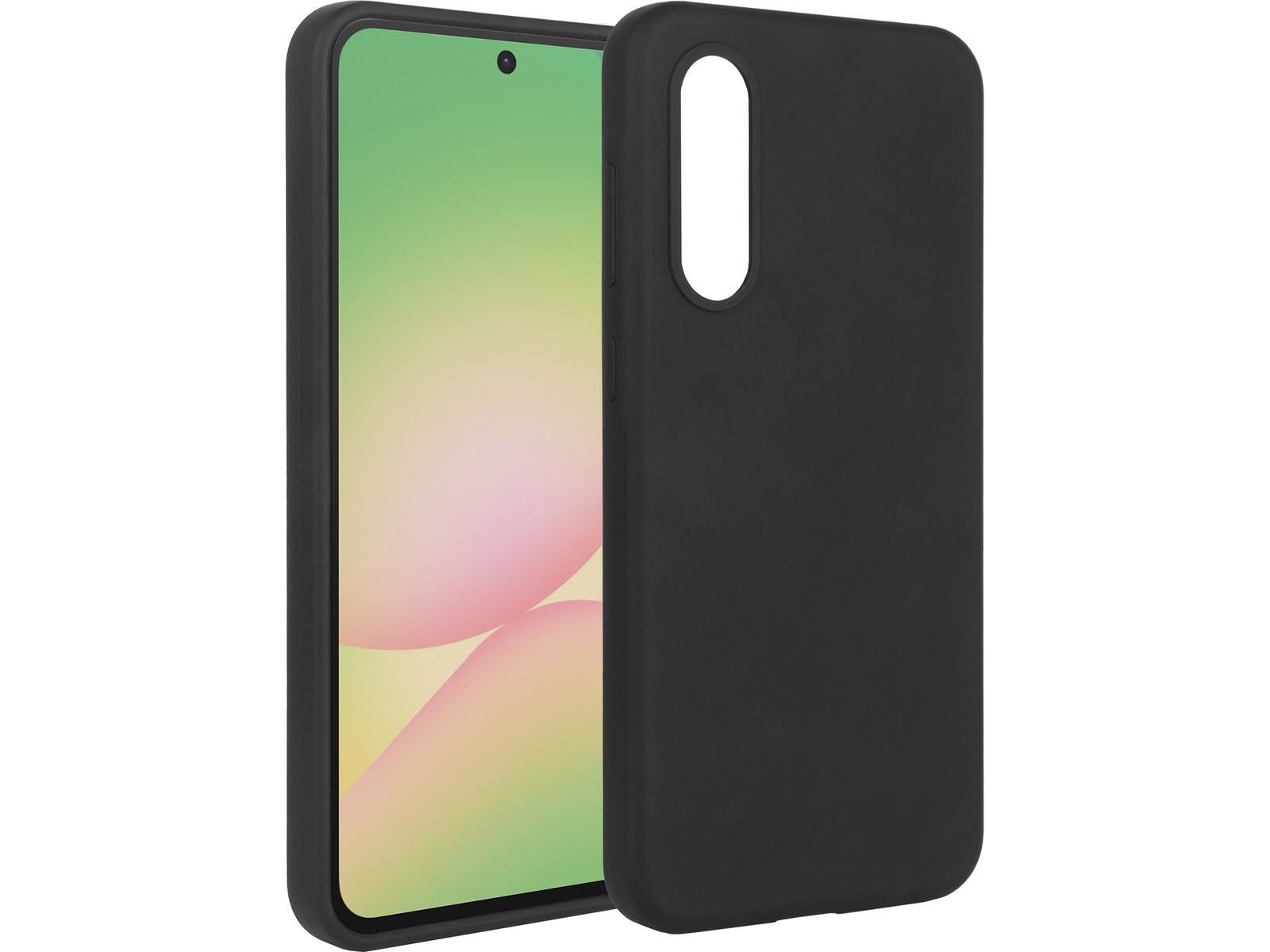 iiglo Galaxy A56 Silikondeksel (sort) Deksel til mobiltelefon