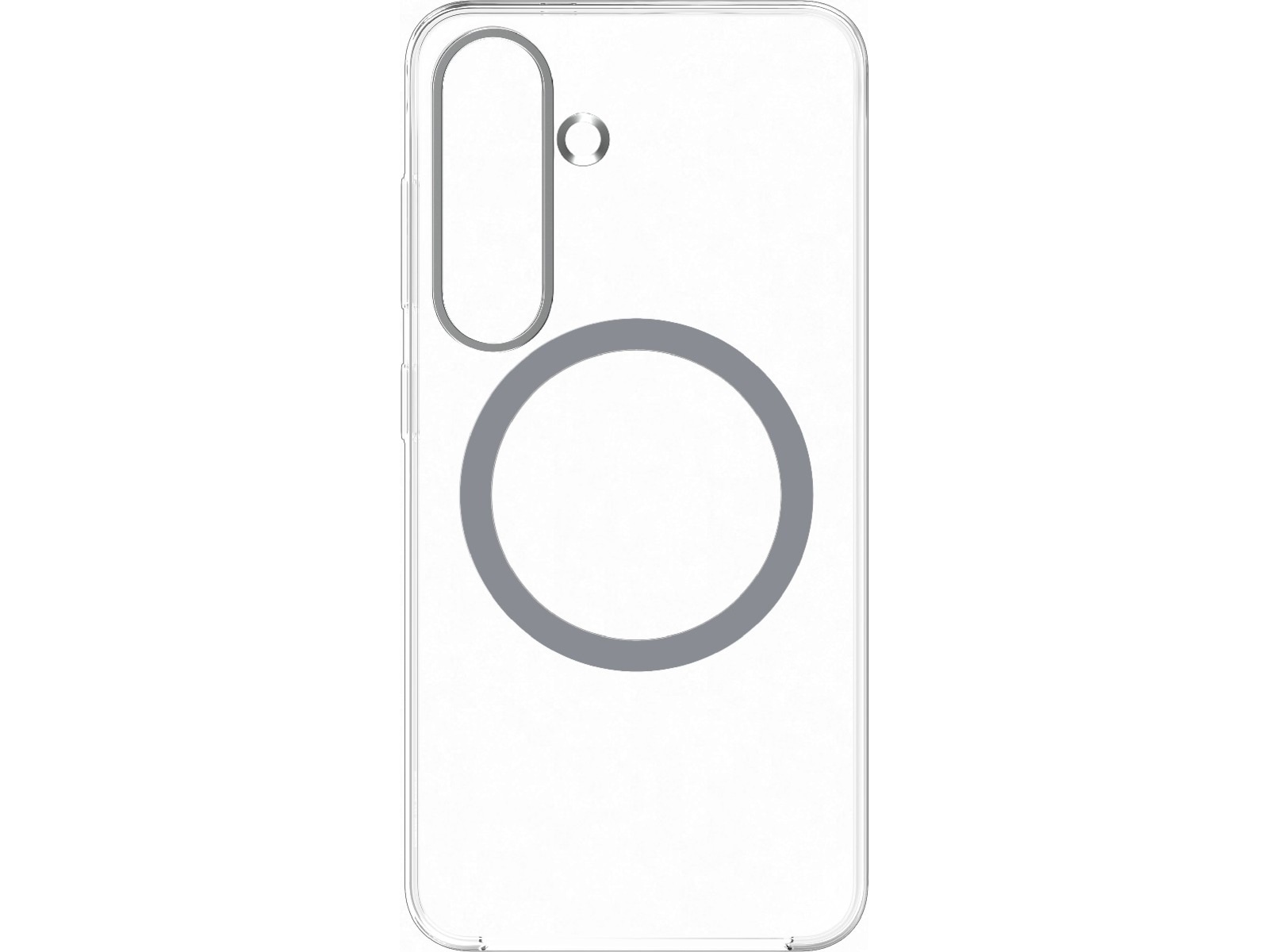 Samsung Galaxy S25 Clear Magnet Case (gjennomsiktig) Deksel til mobiltelefon