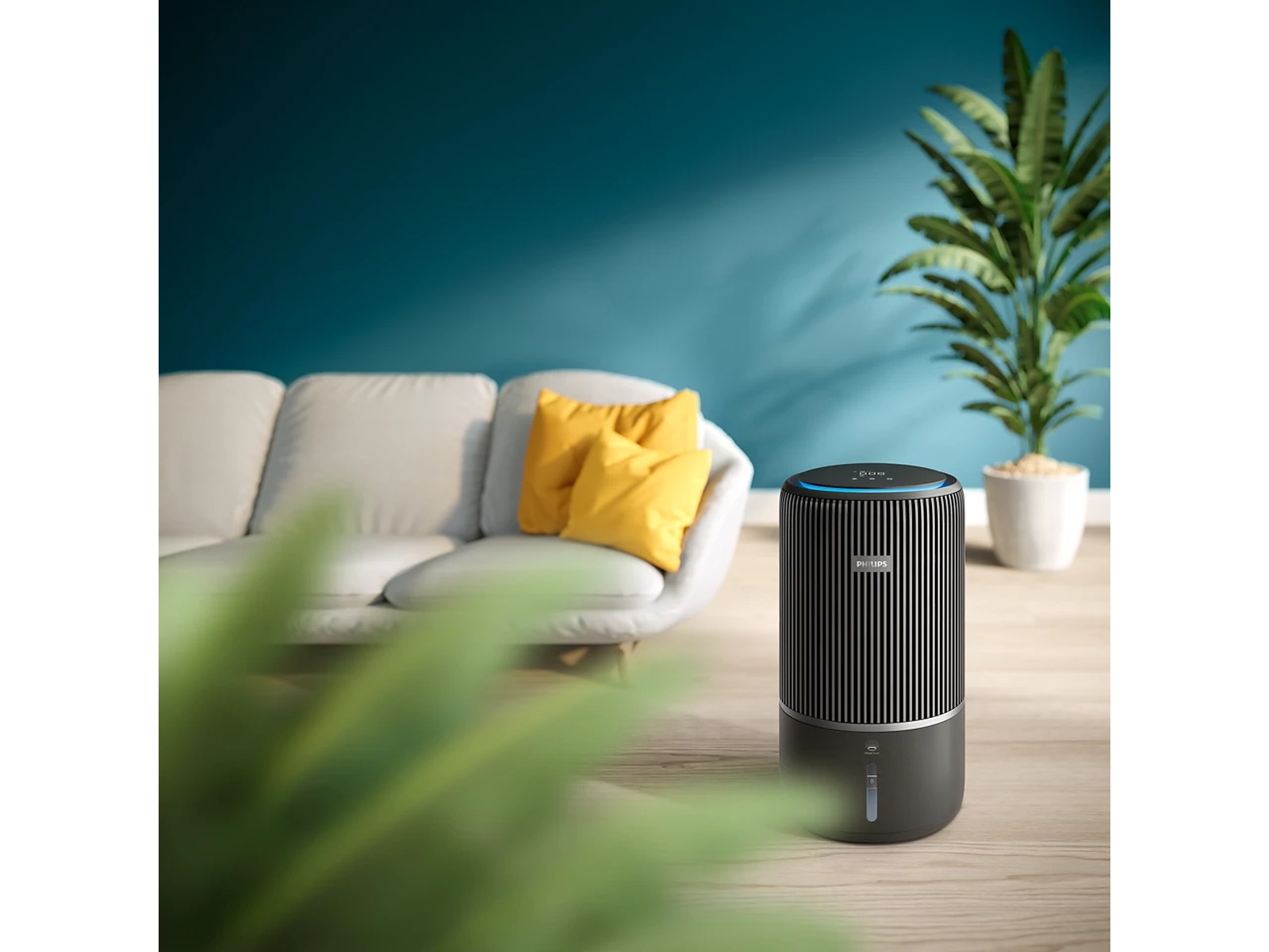 Philips PureProtect Water 3400 Series Smart 2-i-1-luftrenser og -fukter Luftrensere