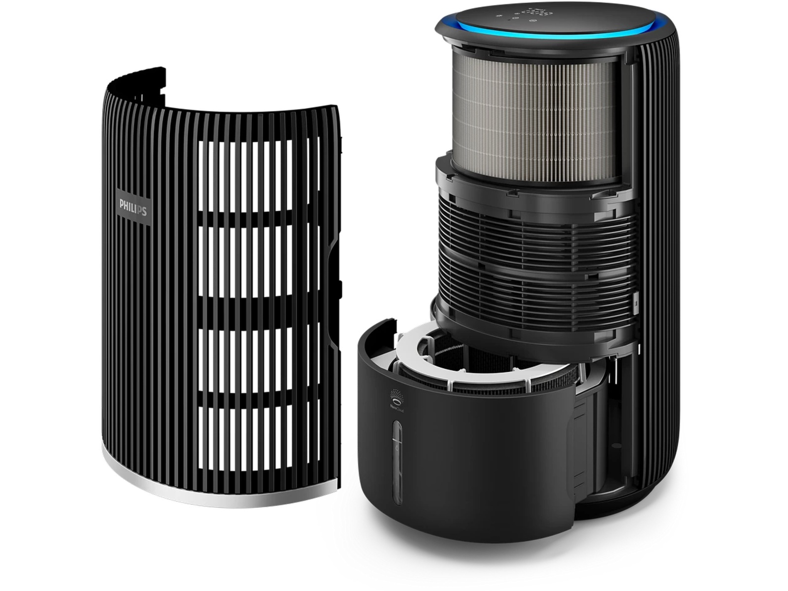 Philips PureProtect Water 3400 Series Smart 2-i-1-luftrenser og -fukter Luftrensere