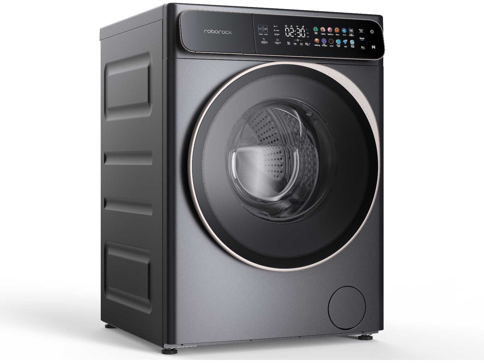 Roborock ZEO One Vask/Tørk (grå) Kombinert vaskemaskin og tørketrommel