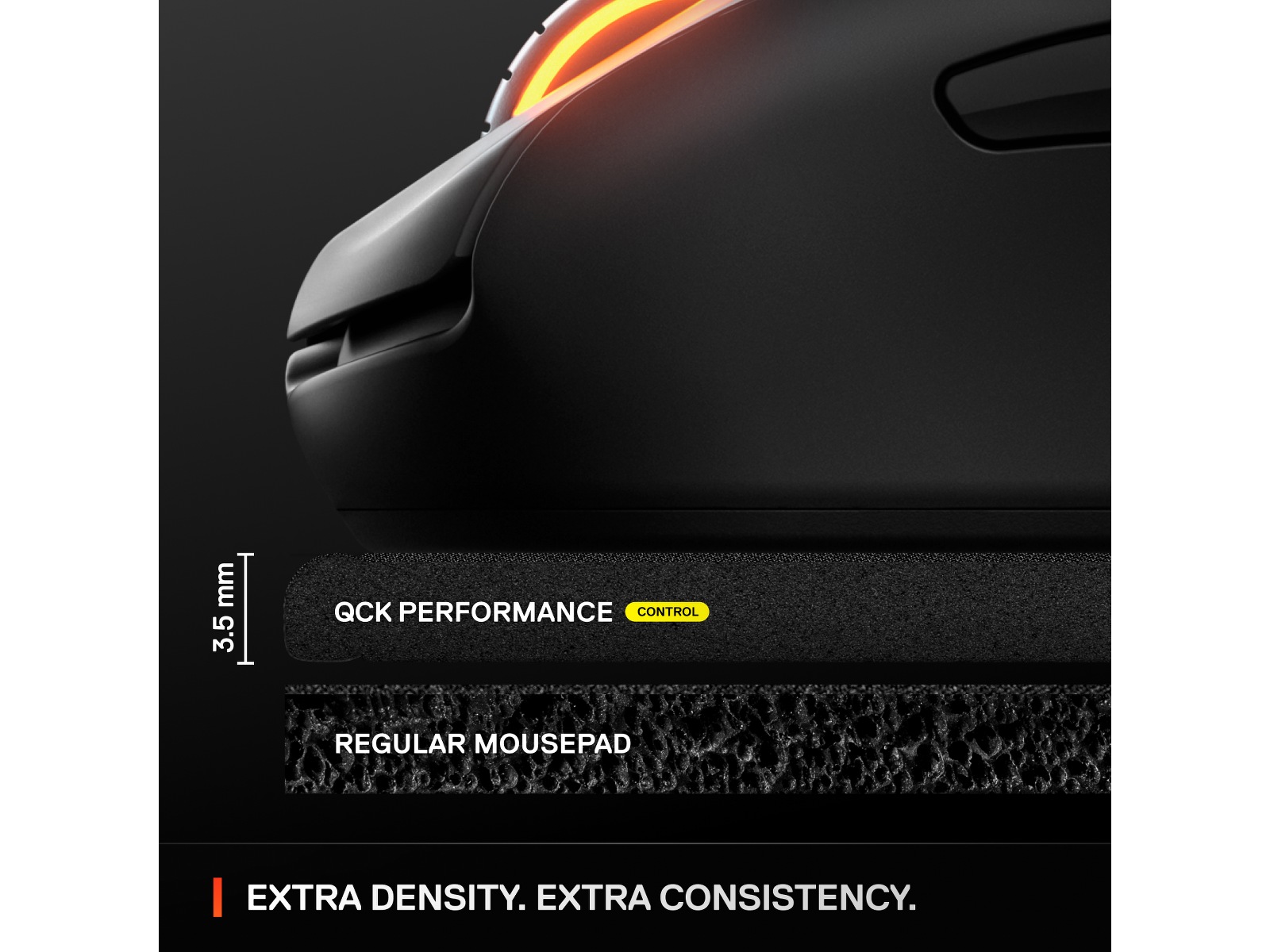 SteelSeries QcK Performance XL Control gamingmusematte Gamingmusematte
