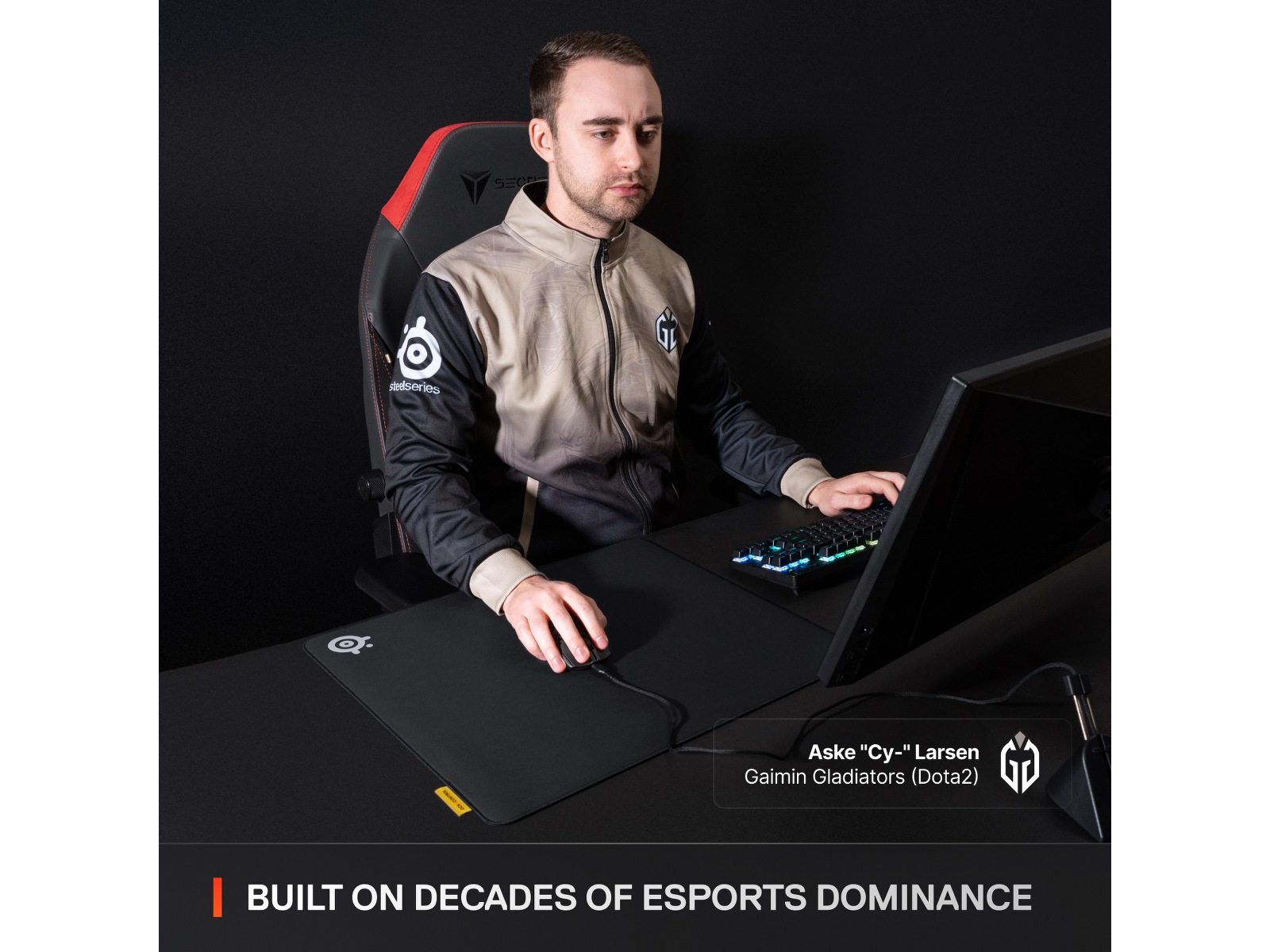 SteelSeries QcK Performance XL Control gamingmusematte Gamingmusematte