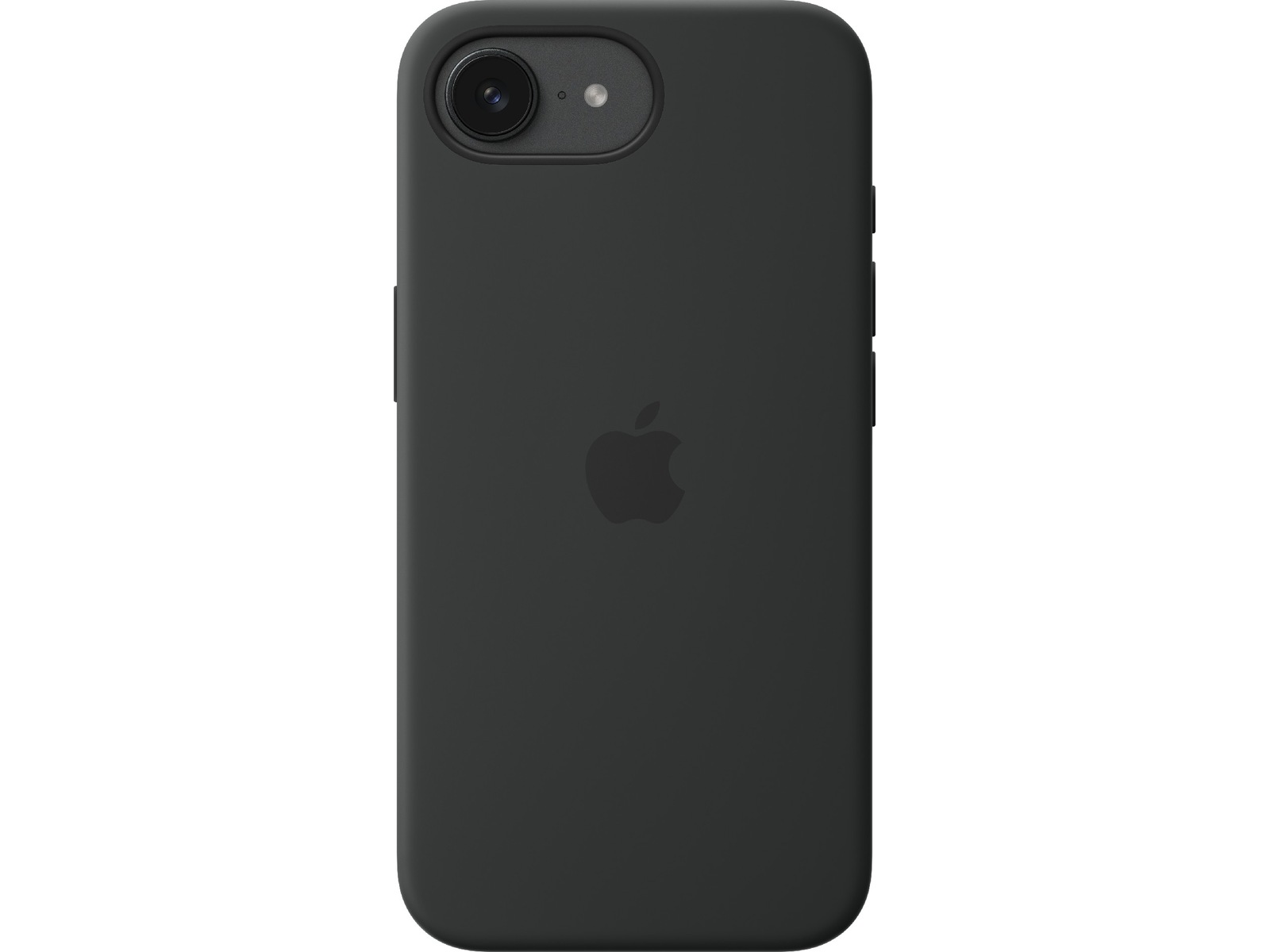iPhone 16e Silikondeksel (sort) Deksel til mobiltelefon
