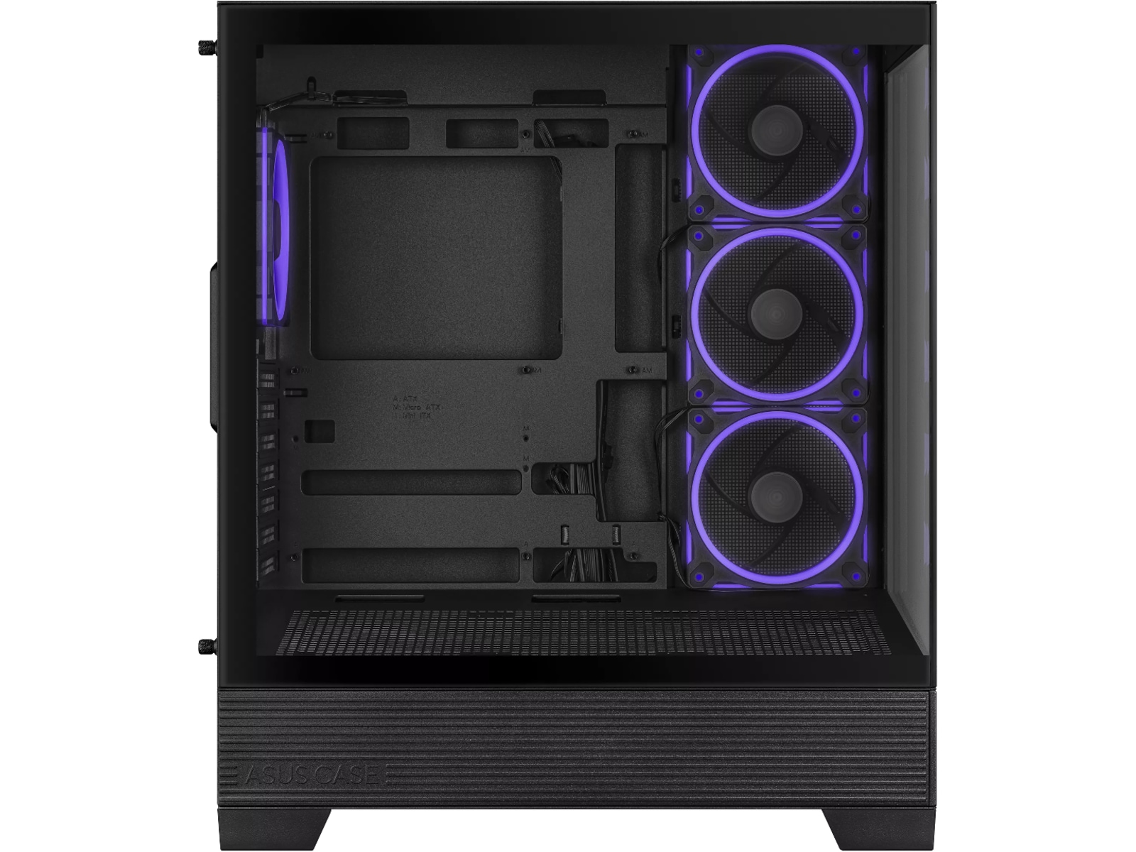 Asus A31 PLUS ARGB Mid Tower (sort) Midi tower