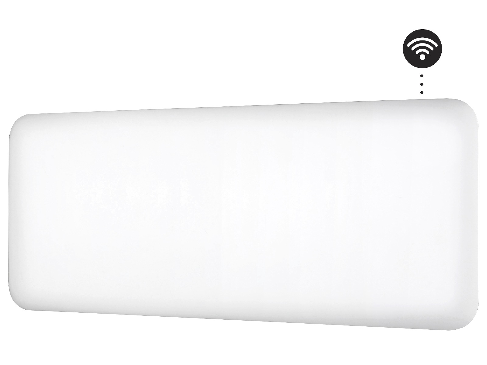 Mill Invisible Smart WiFi Gen 4 panelovn 1300W (hvit) Panelovner