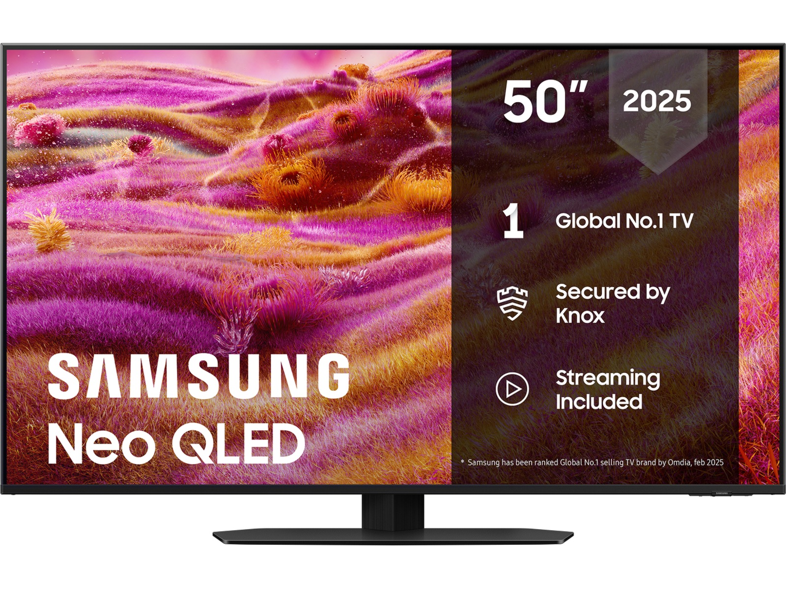 Samsung 50" QN90F Neo QLED 4K Mini LED Smart TV (2025) 50 - 59 tommer TV