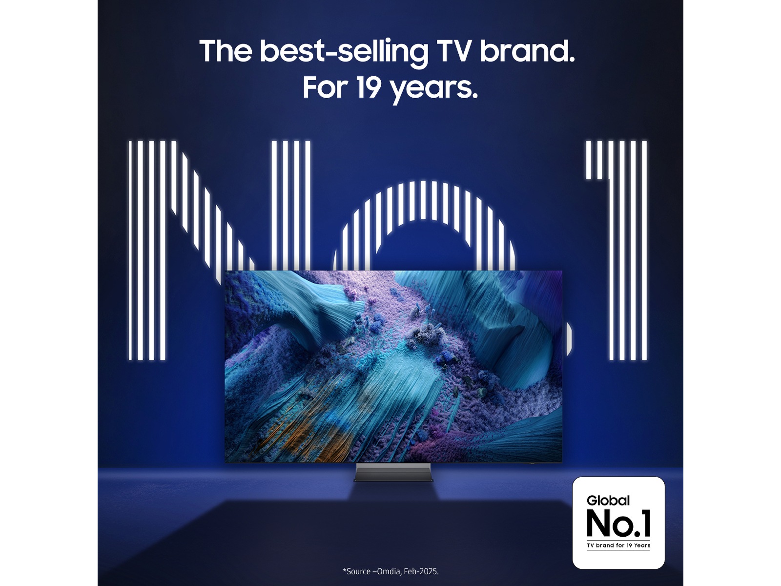 Samsung 85" Q8FA QLED 4K Smart TV (2025) Over 80 tommer TV