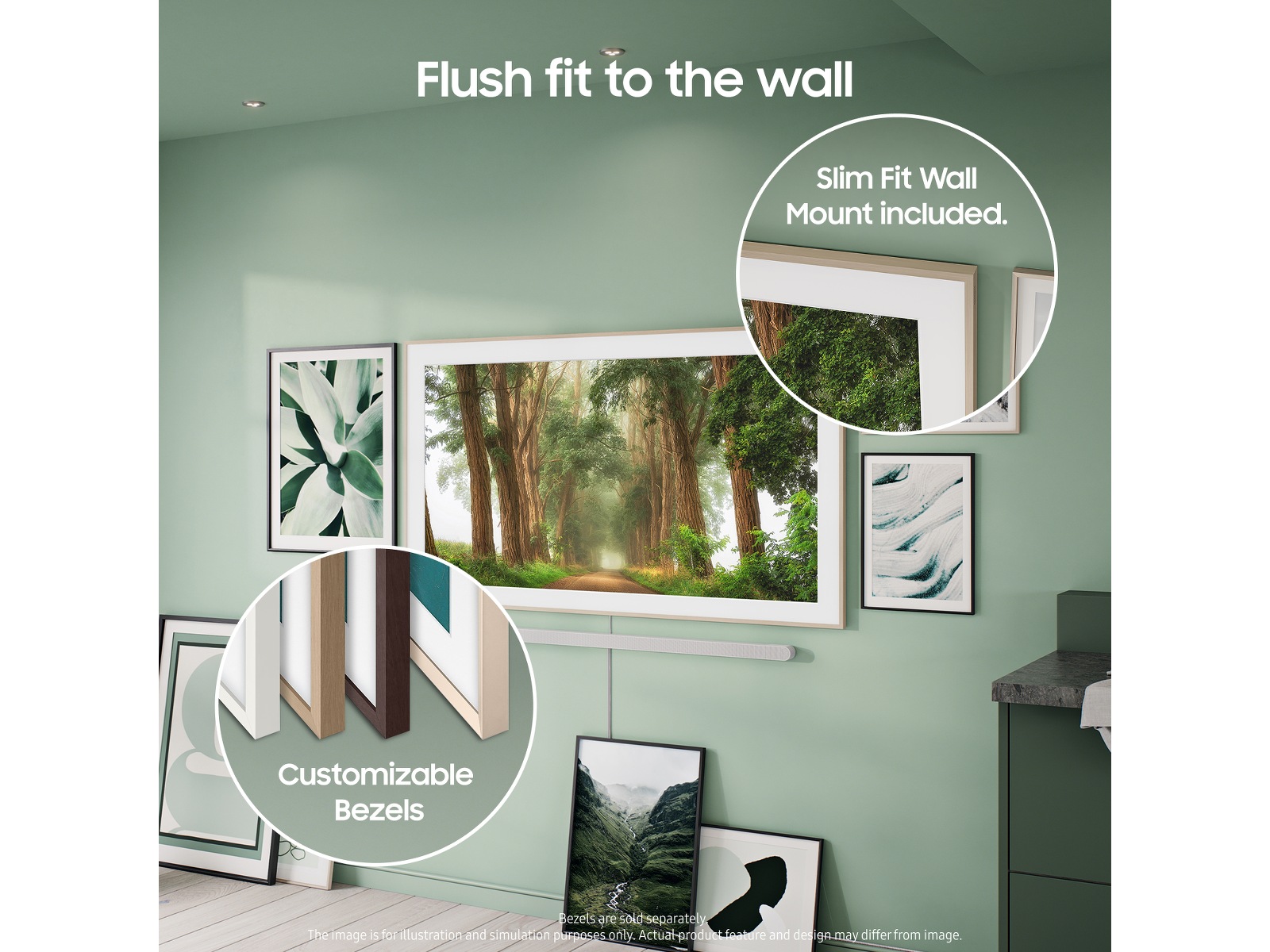 Samsung 65" The Frame LS03FA QLED 4K Smart TV (2025) 60 - 69 tommer TV