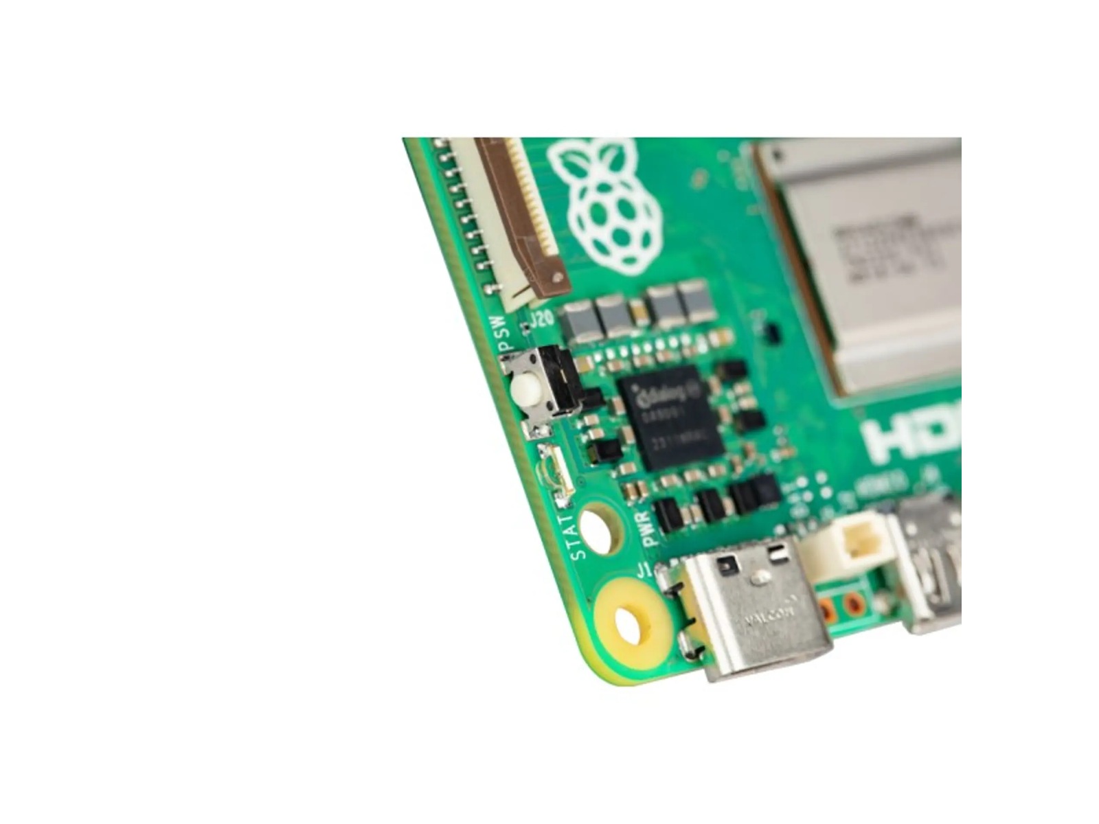 Raspberry Pi 5 16GB Integrert CPU